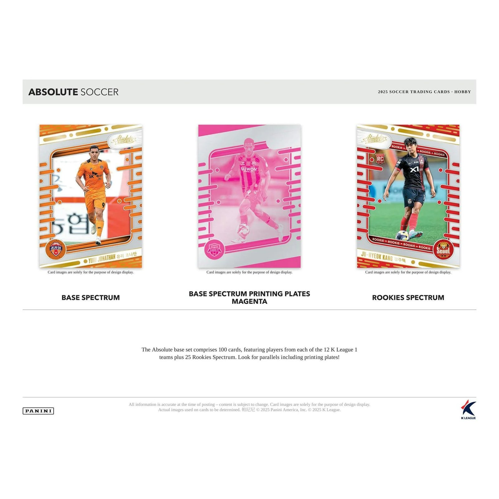 DRAFT - 2025 Panini Absolute K League Soccer Hobby Box