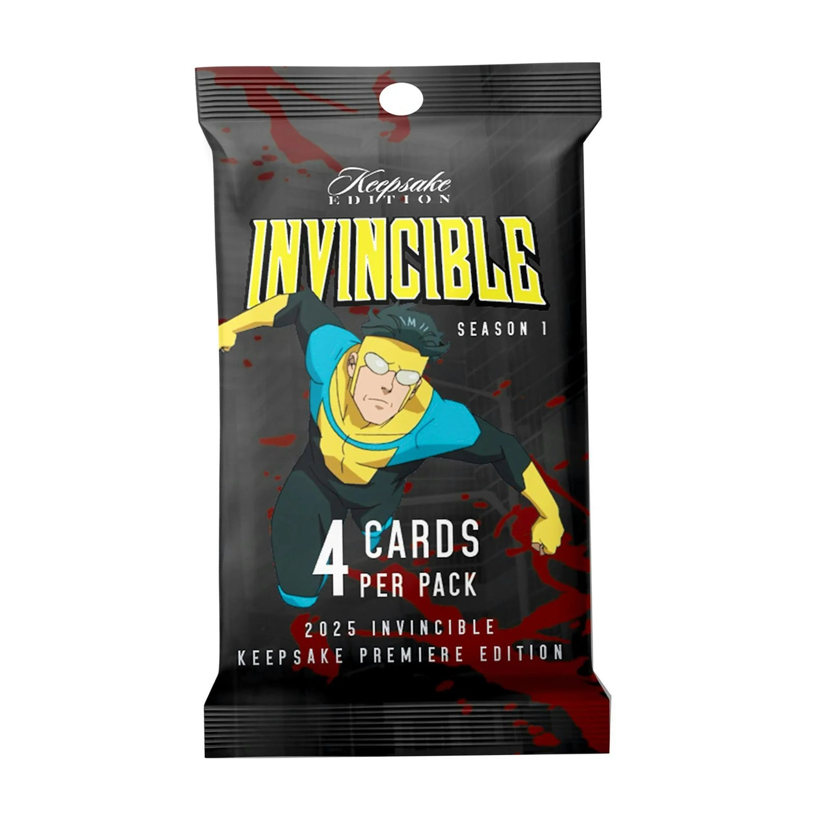 DRAFT - Invincible 1st Edition Season 1 Hanger 100-Pack Box | 2025 Keepsake