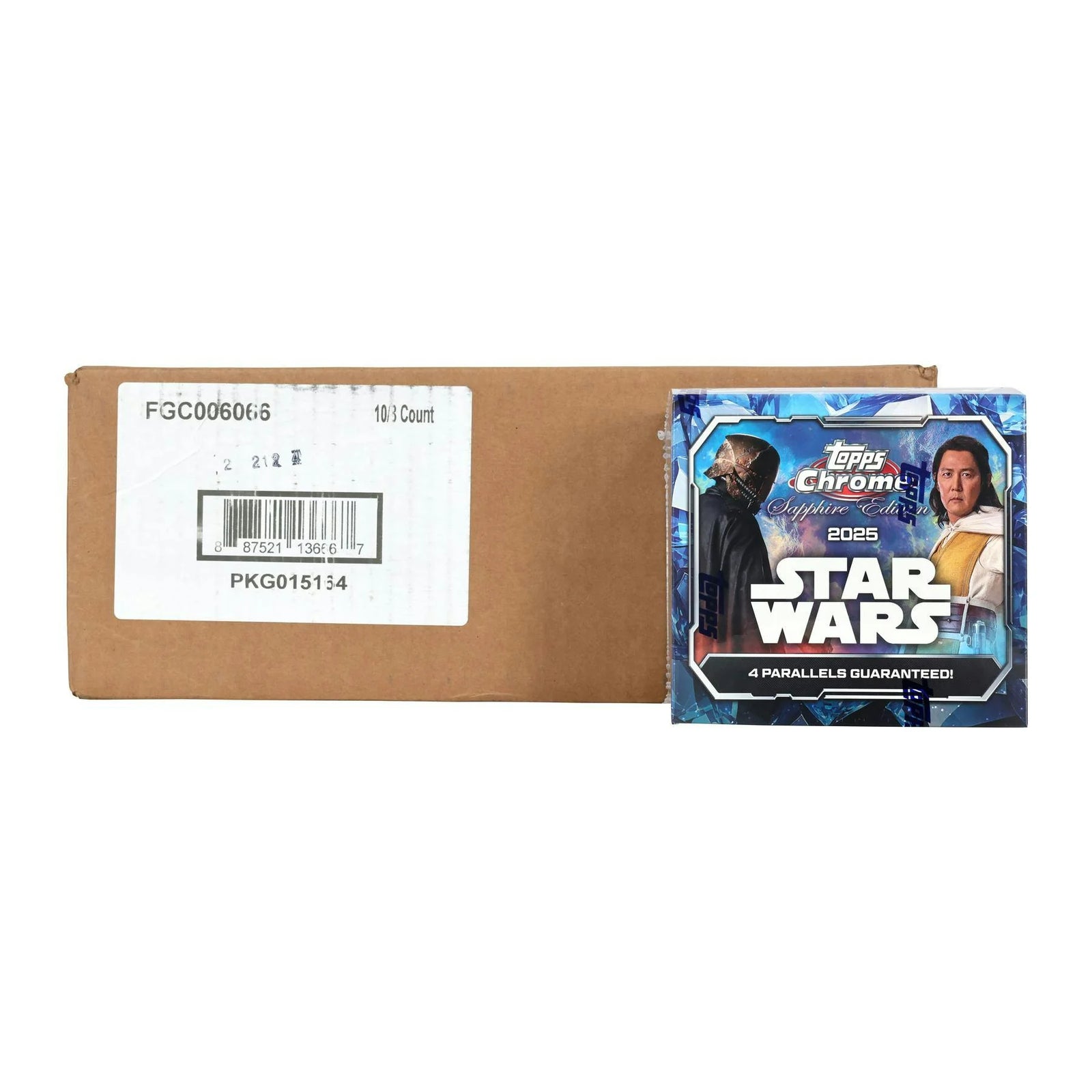 DRAFT - 2025 Topps Star Wars Chrome Sapphire Edition Hobby 10-Box Case
