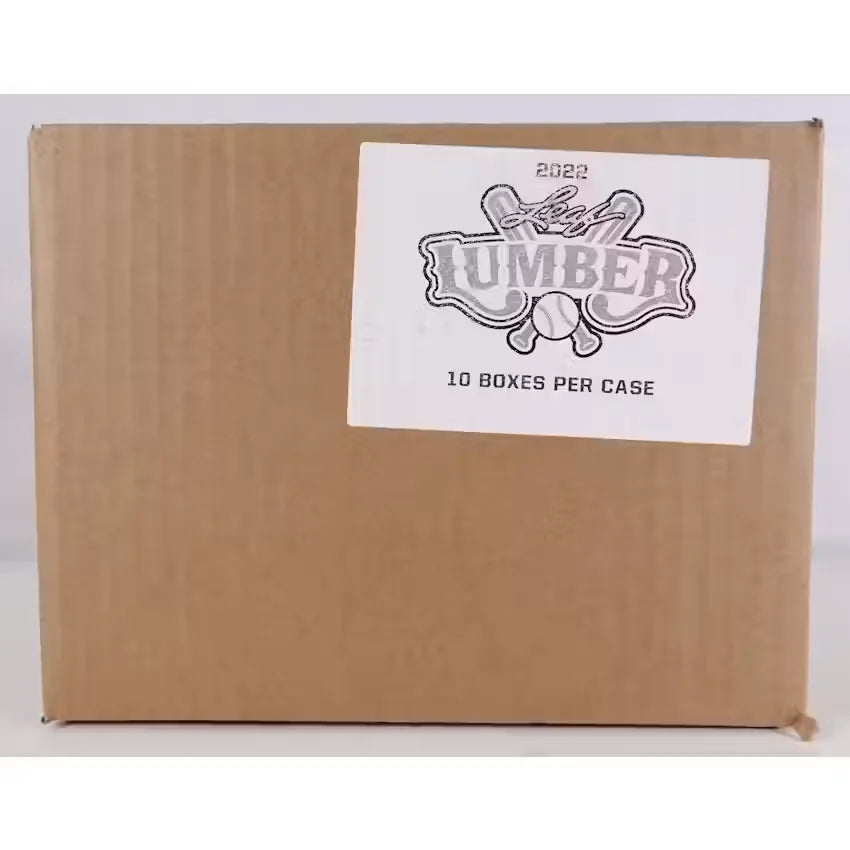2022 Leaf Lumber Baseball Hobby 10 Box Case