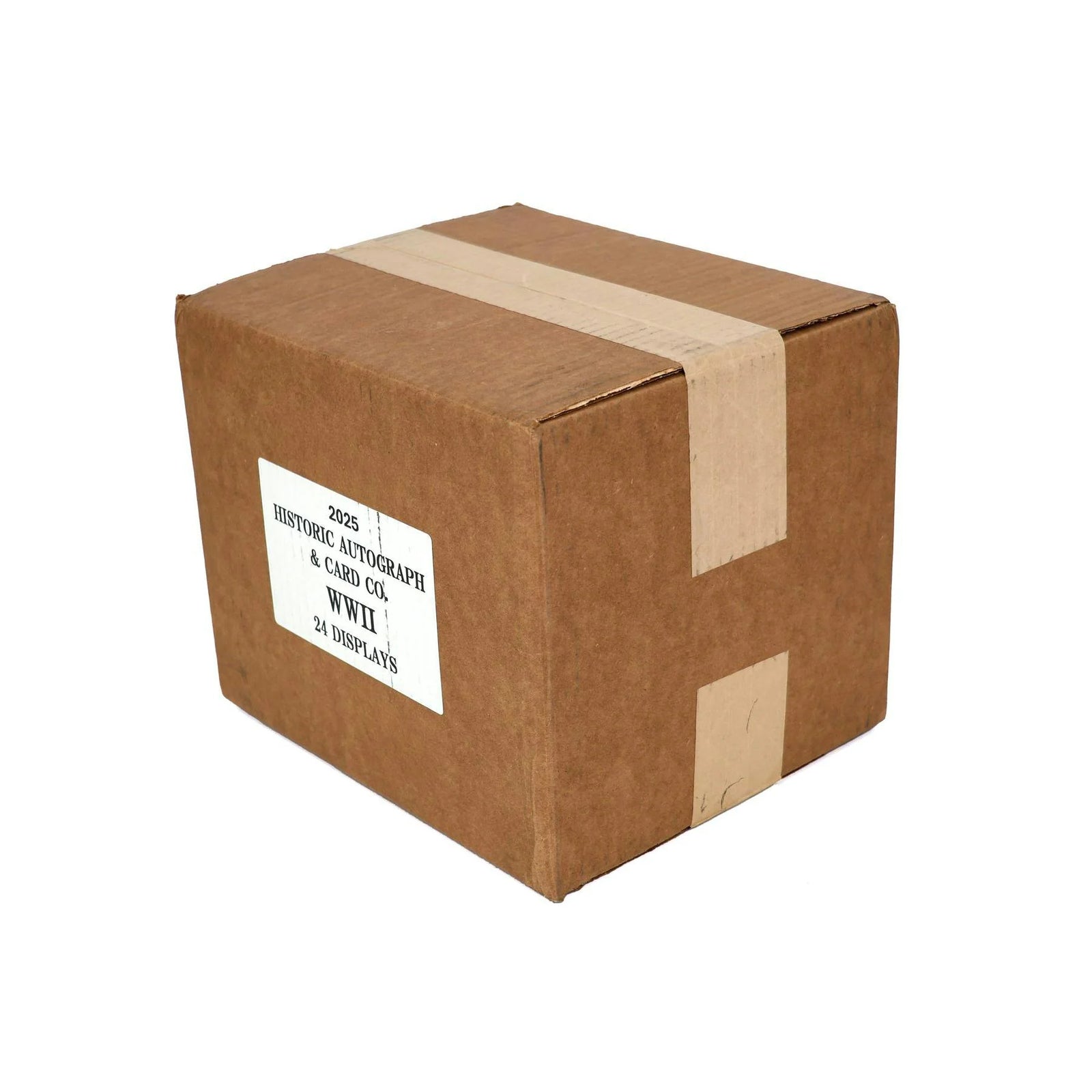 DRAFT - 2025 Historic Autographs World War II Hobby 24-Box Case