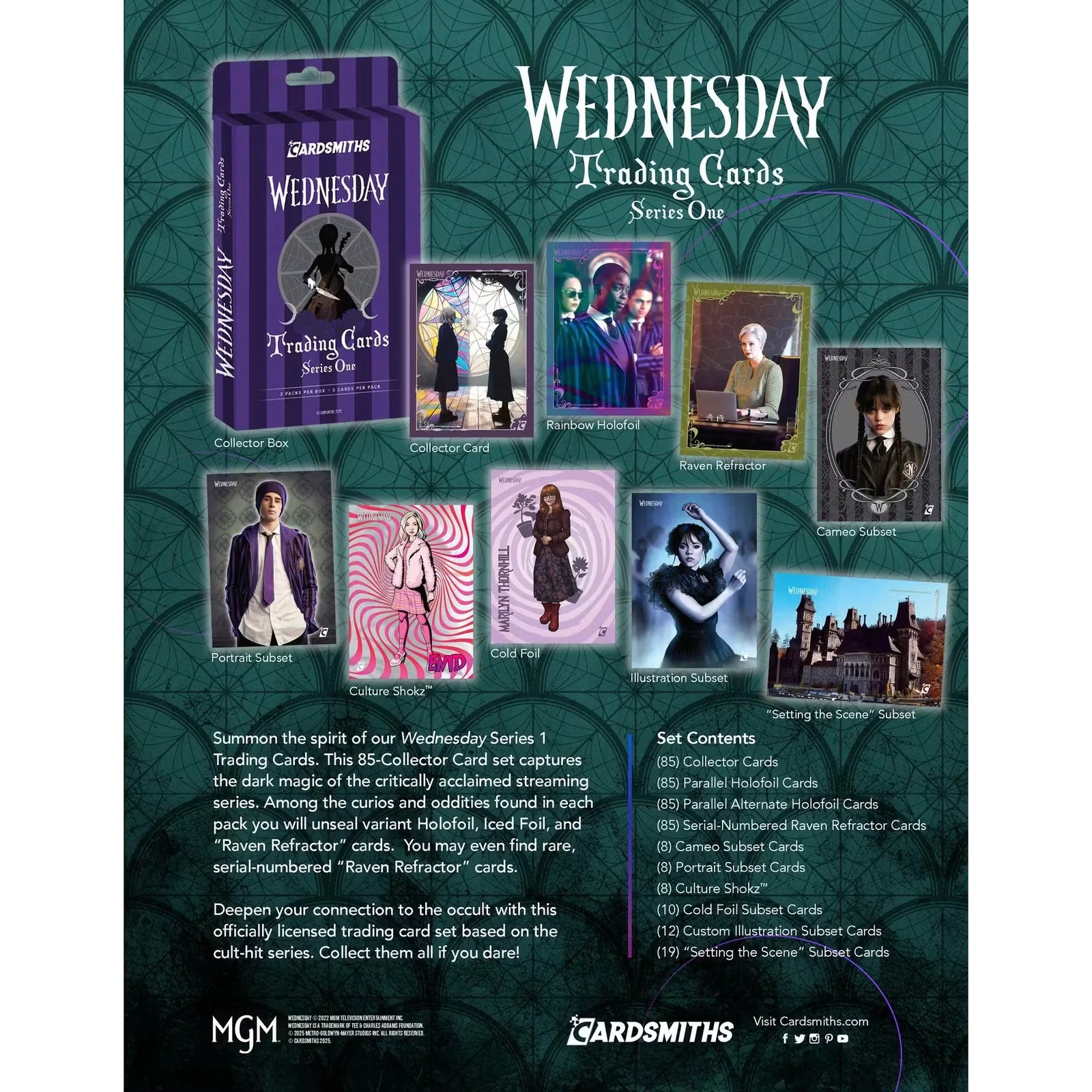 2025 Cardsmiths Wednesday Series 1 Collector 48-Box Case (Presell)