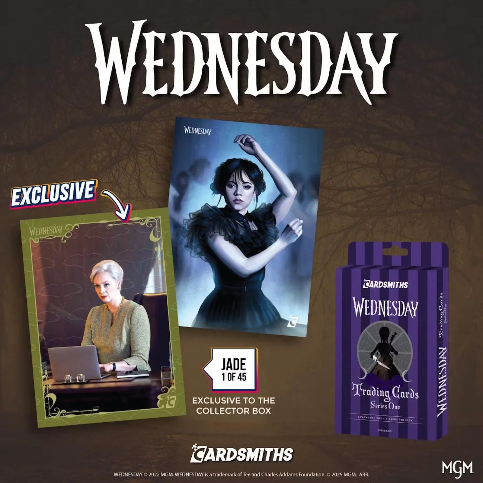 2025 Cardsmiths Wednesday Series 1 Collector 48-Box Case (Presell)