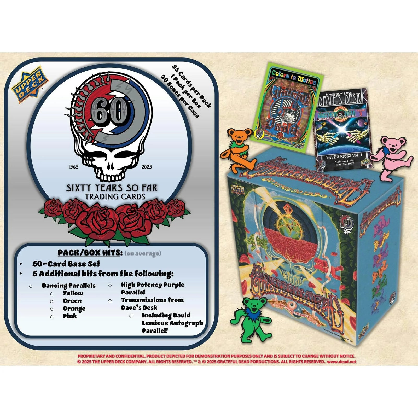 DRAFT - 2025 Upper Deck Grateful Dead 60 Years So Far Retail Box | dacardworld:BV9Q0UDLVB