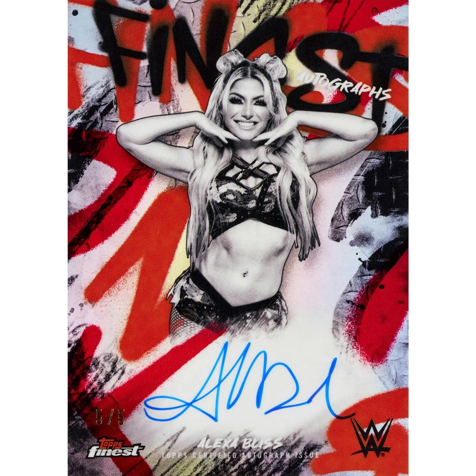 DRAFT - 2025 Topps Finest WWE Hobby Box | Wrestling Cards