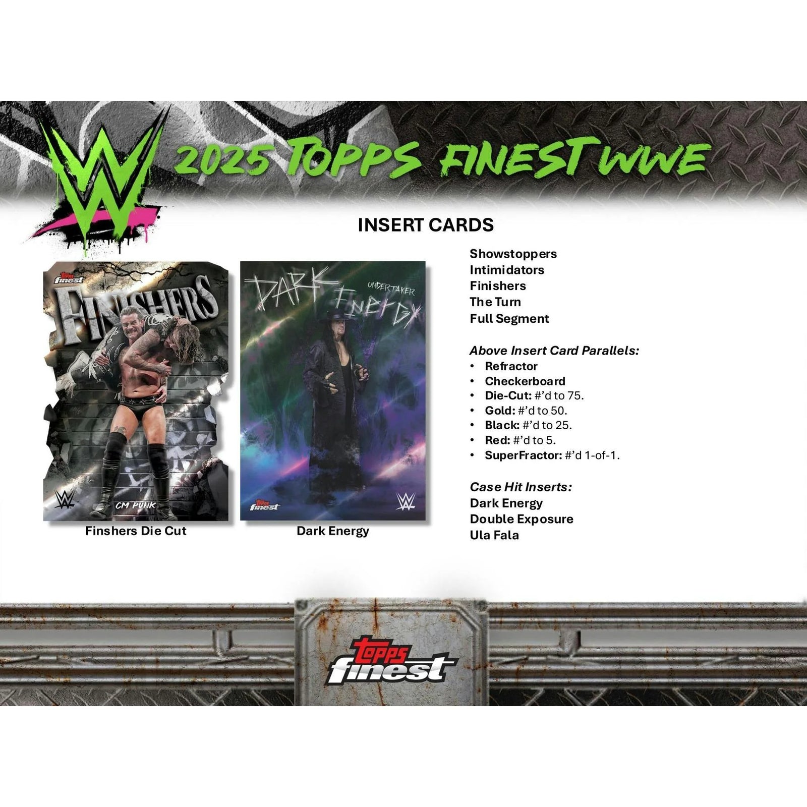 DRAFT - 2025 Topps Finest WWE Hobby 8-Box Case | BV9R0MKZET