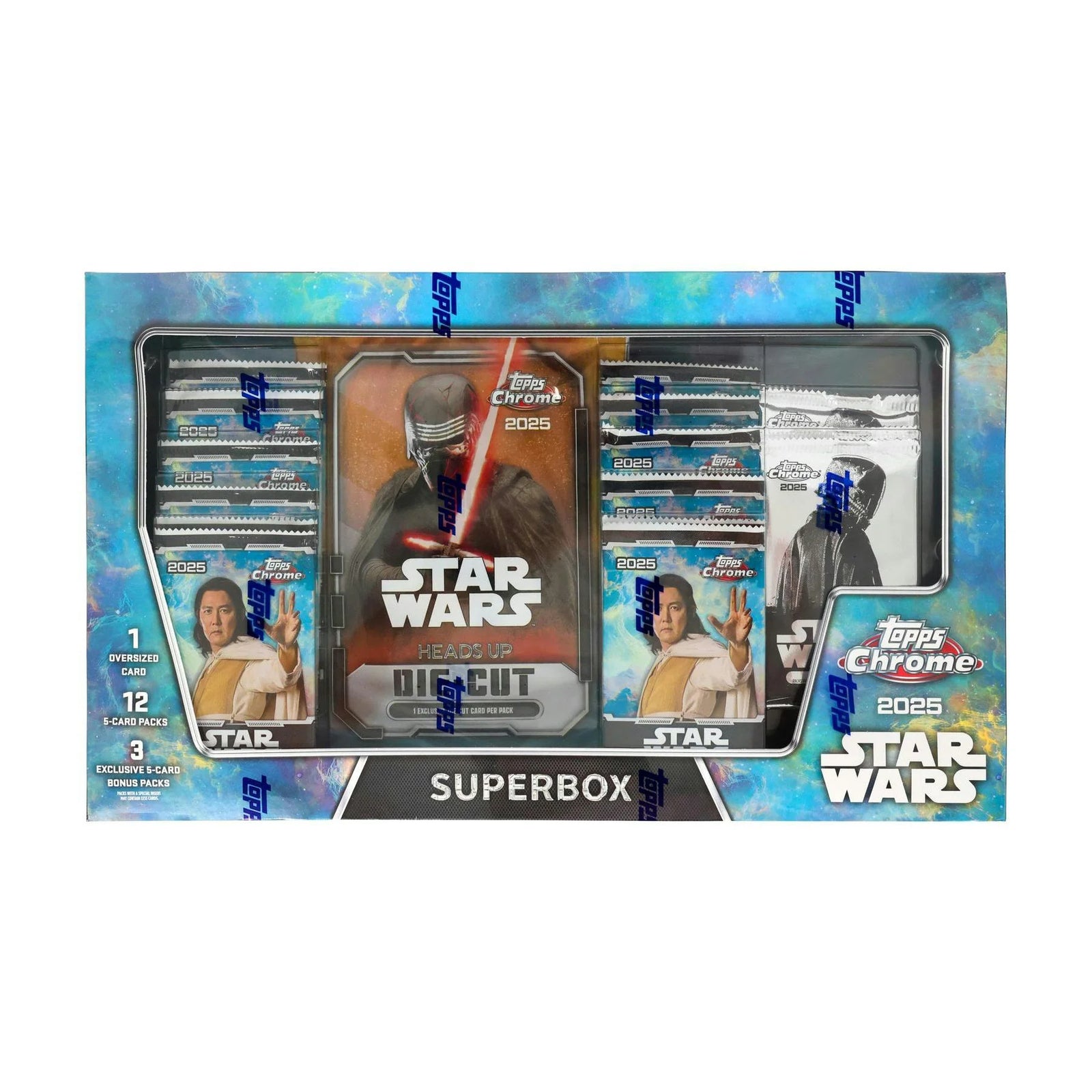 DRAFT - 2025 Topps Star Wars Chrome Superbox | Entertainment Trading Cards