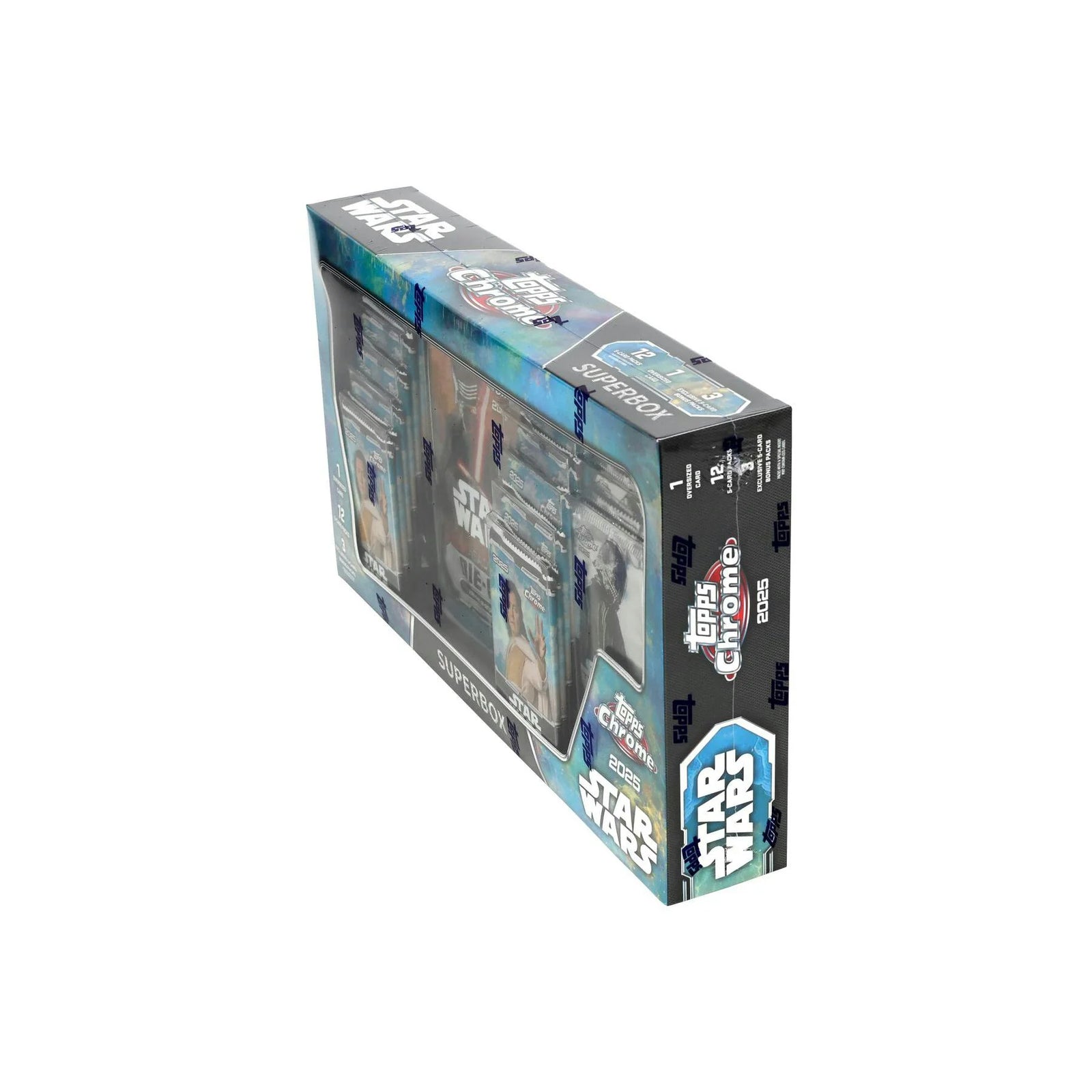 DRAFT - 2025 Topps Star Wars Chrome Superbox | Entertainment Trading Cards
