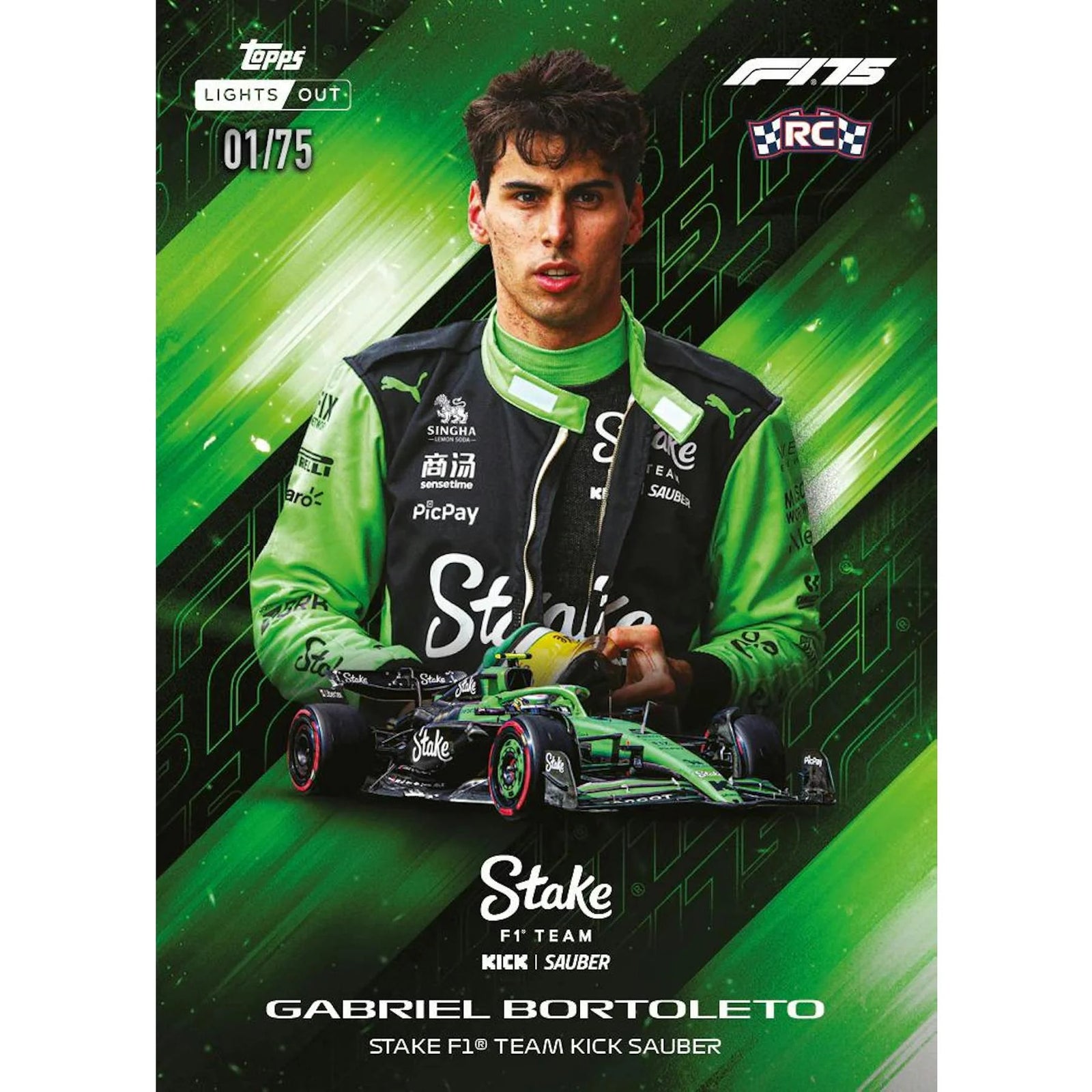 DRAFT - 2025 Topps Lights Out Formula 1 Hobby Box