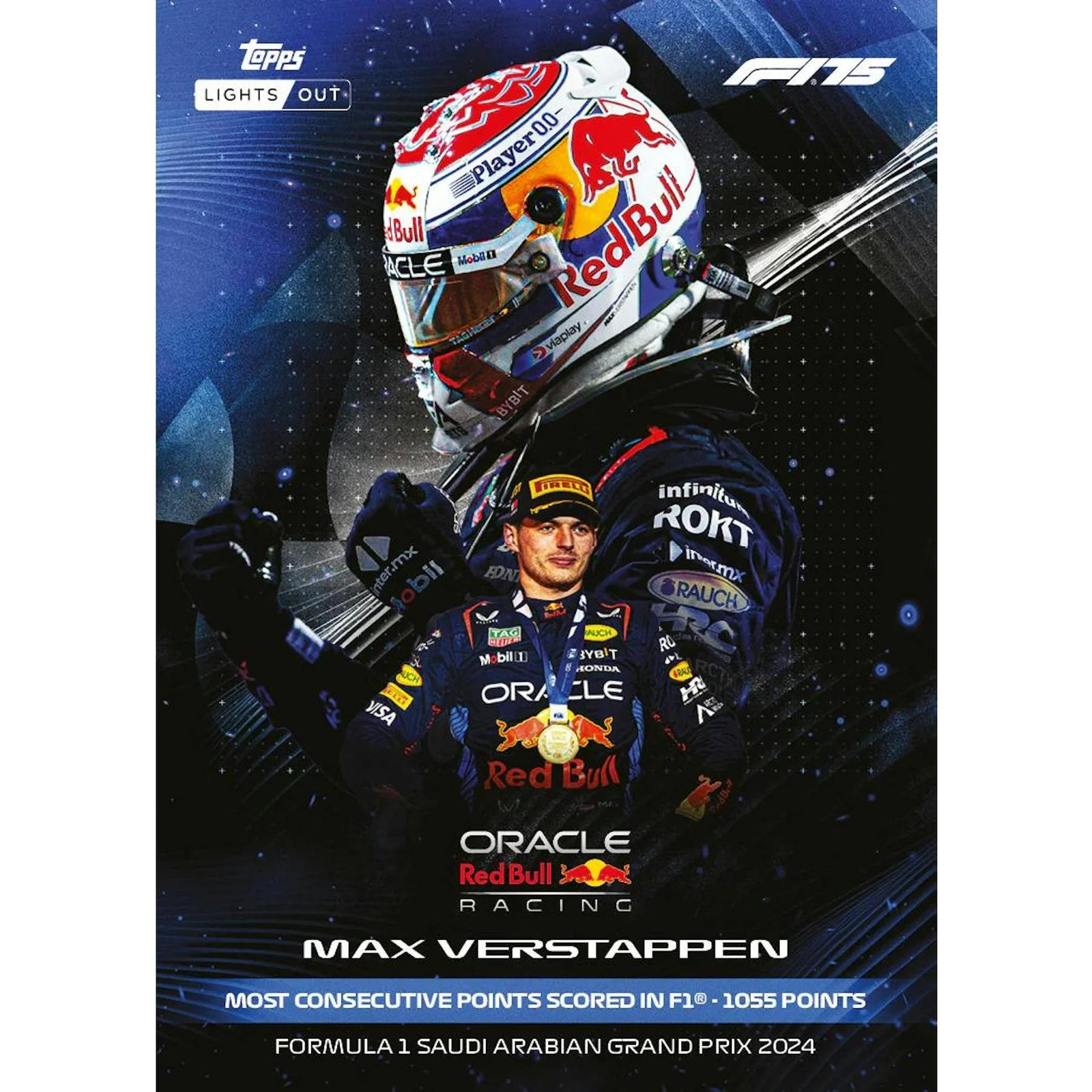DRAFT - 2025 Topps Lights Out Formula 1 Hobby Box