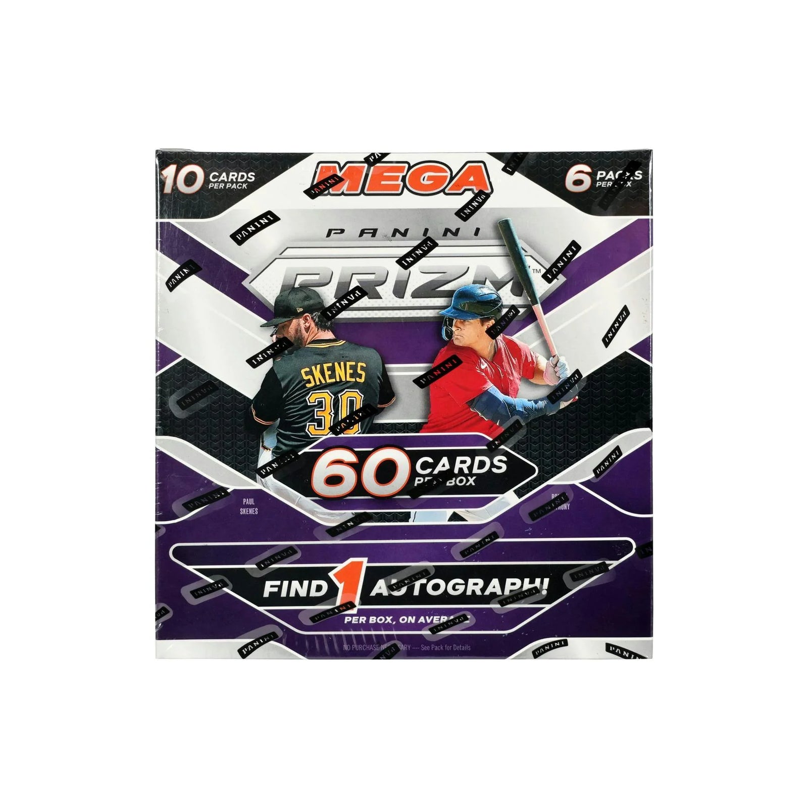DRAFT - New 2025 Panini Prizm Baseball Mega 20-Box Case (Pink Ice Prizms)