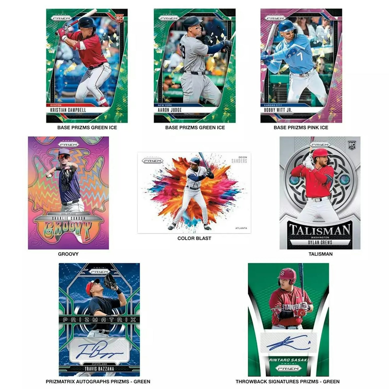 DRAFT - New 2025 Panini Prizm Baseball Mega 20-Box Case (Pink Ice Prizms)
