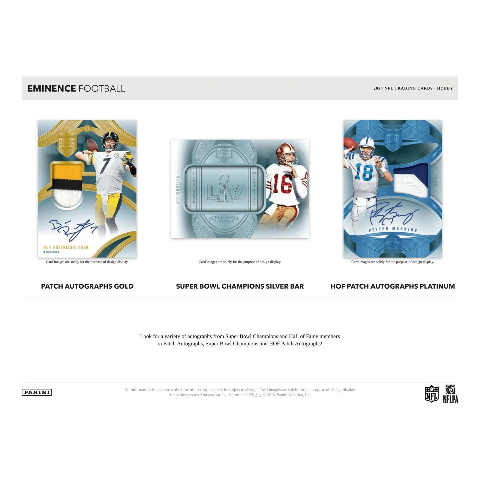 DRAFT - New 2024 Panini Eminence Football Hobby Case