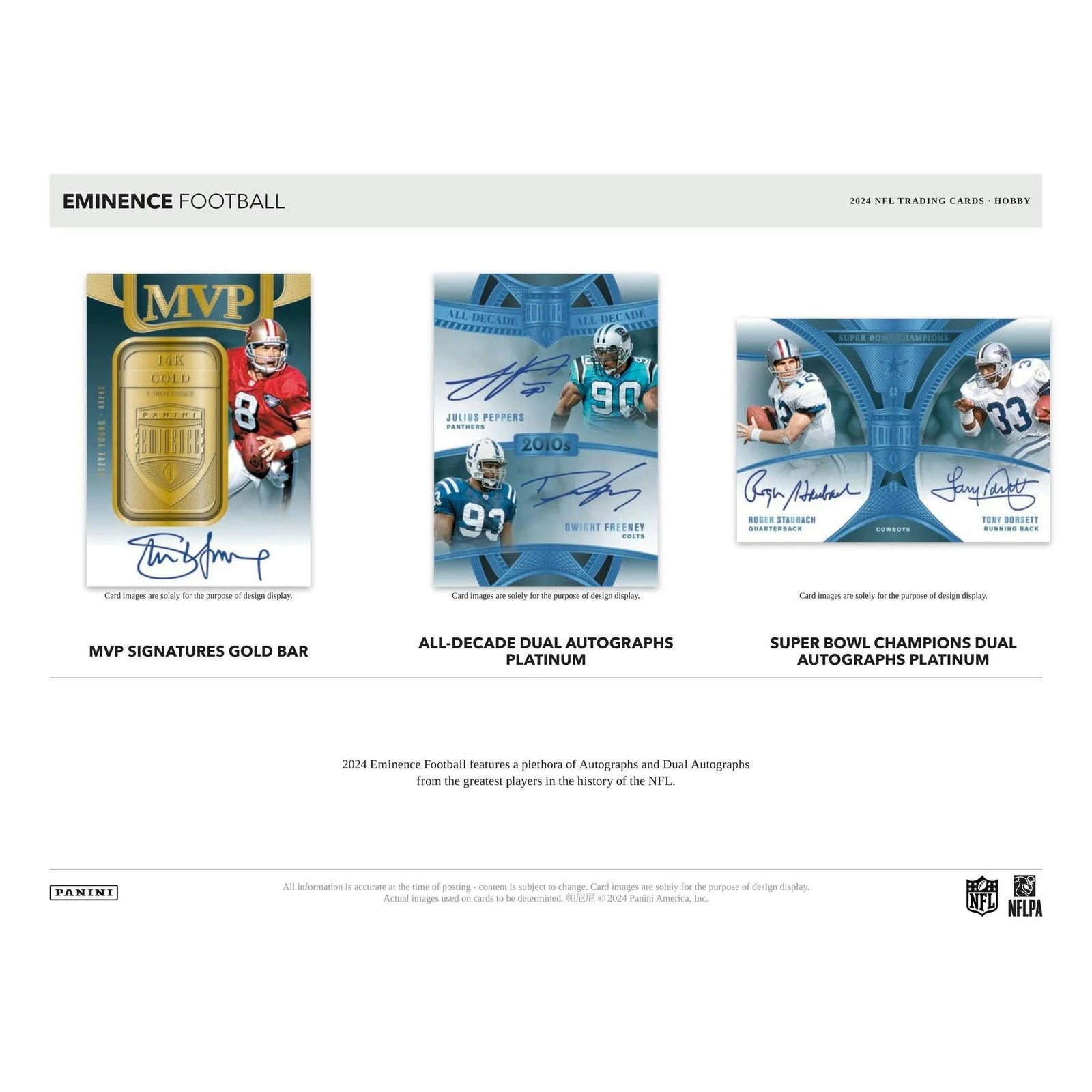 DRAFT - New 2024 Panini Eminence Football Hobby Case