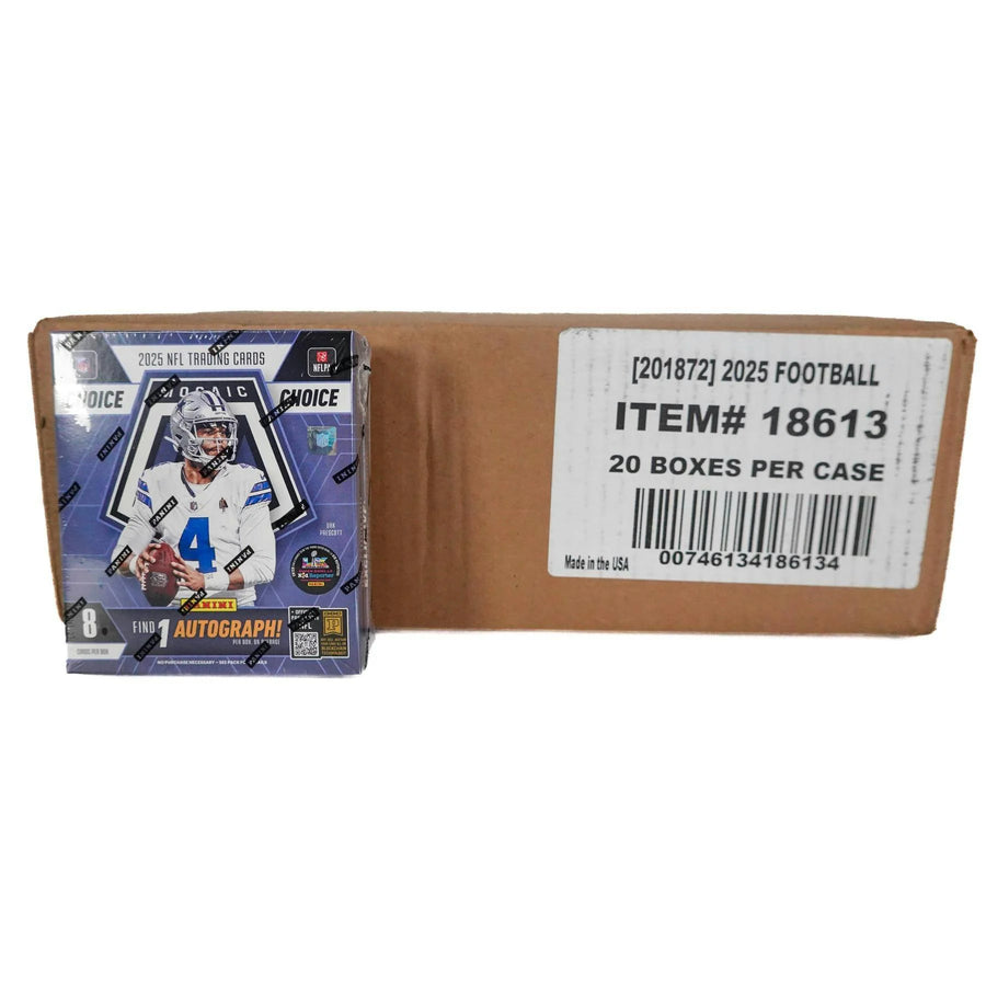 DRAFT - 2025 Panini Mosaic Football Choice 20-Box Case | SKU BV9U0KN6U1