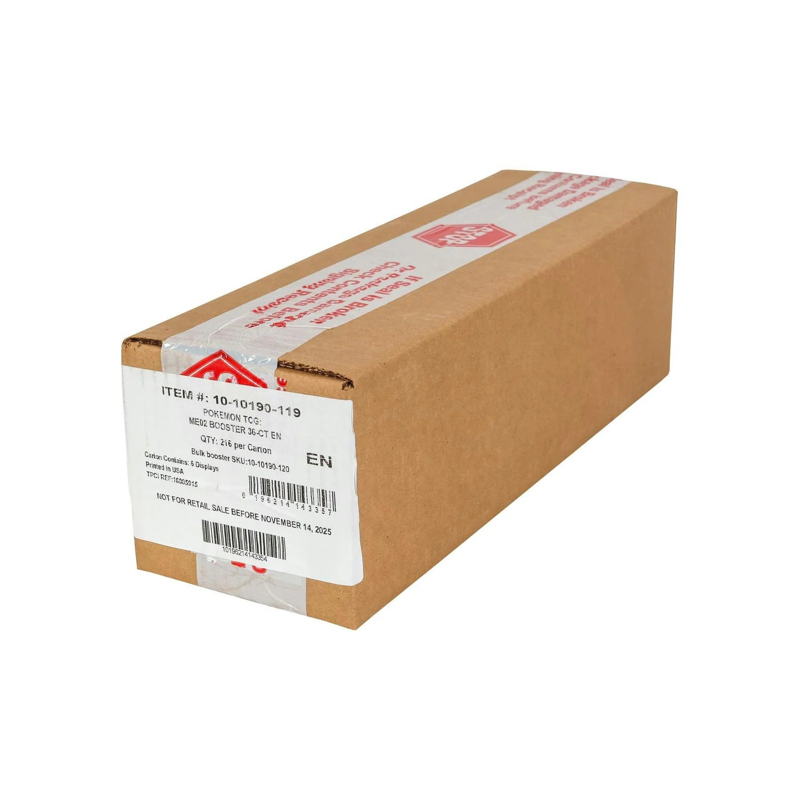 DRAFT - Pokemon Mega Evolution Phantasmal Flames Booster 6-Box Case | Sealed