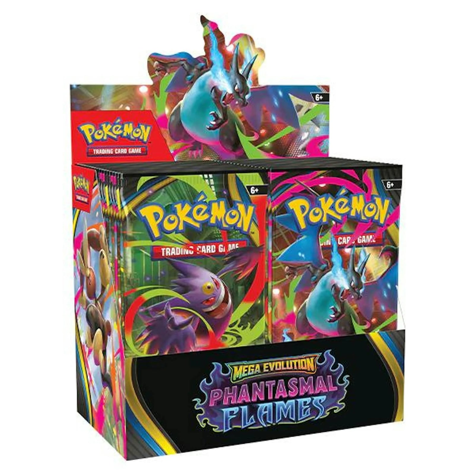 DRAFT - Pokemon Mega Evolution Phantasmal Flames Booster 6-Box Case | Sealed