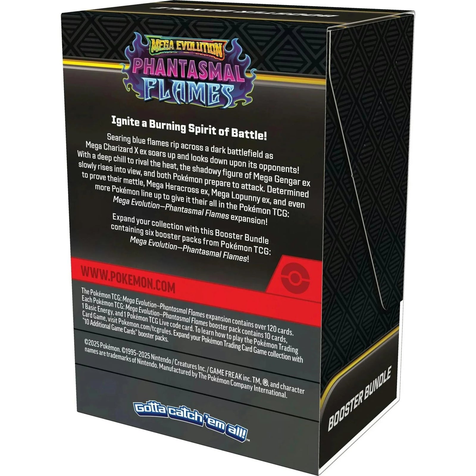 DRAFT - Pokemon Mega Evolution Phantasmal Flames Booster 25-Bundle Case | Sealed