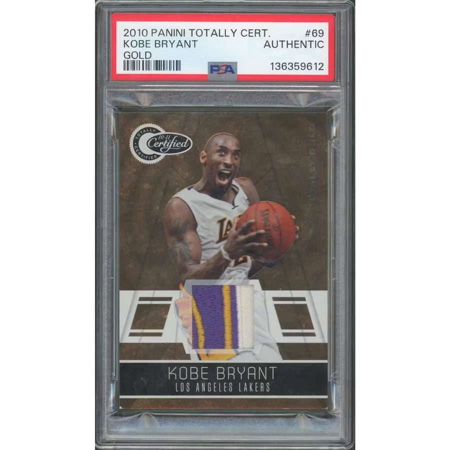 Kobe Bryant 2011 Panini Totally Certified Totally Gold Patch | #2/3