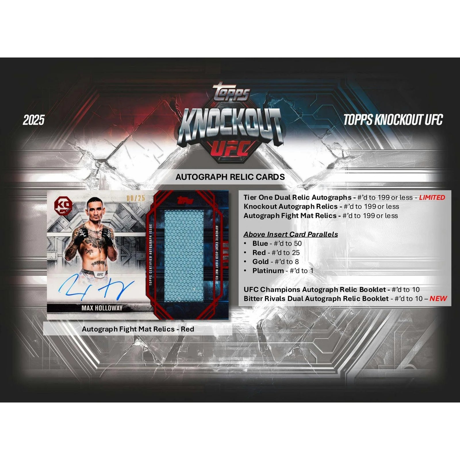 DRAFT - 2025 Topps Knockout UFC Hobby Box | dacardworld:BV9V0KDHZ8
