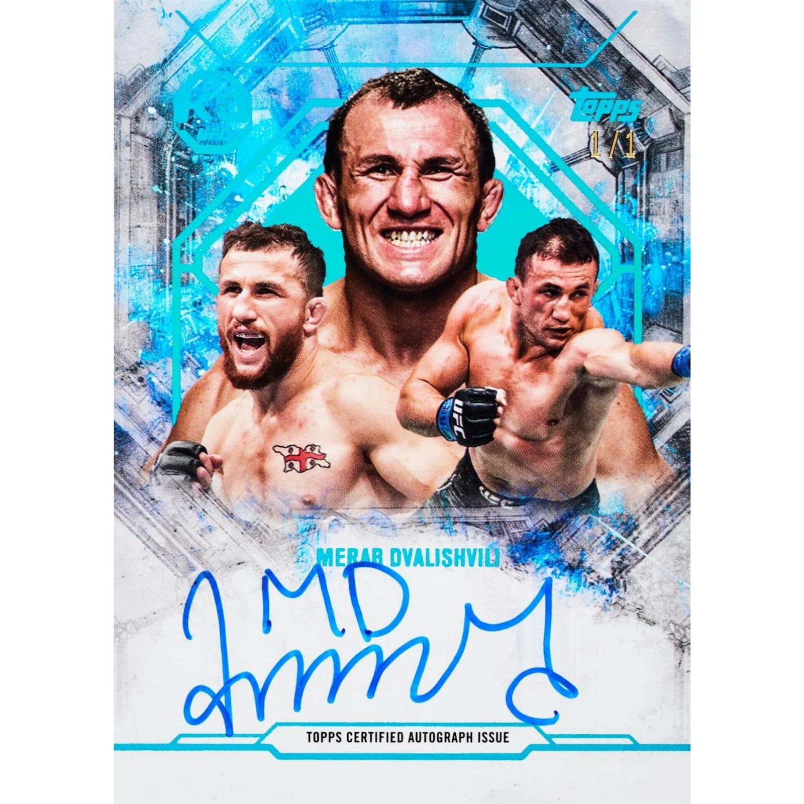 DRAFT - 2025 Topps Knockout UFC Hobby 8-Box Case | SKU dacardworld:BV9V0KMA31
