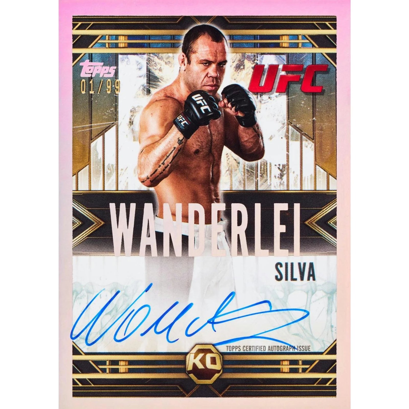 DRAFT - 2025 Topps Knockout UFC Hobby 8-Box Case | SKU dacardworld:BV9V0KMA31