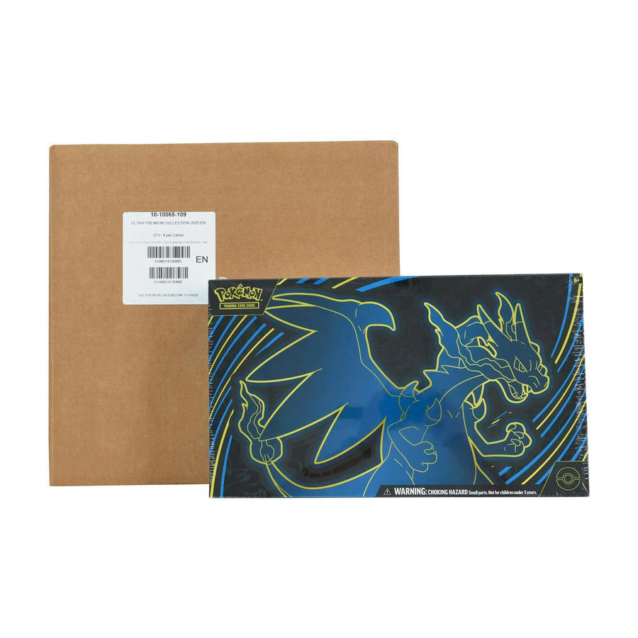 DRAFT - Pokemon Mega Charizard X ex Ultra-Premium Collection | 4-Box Case