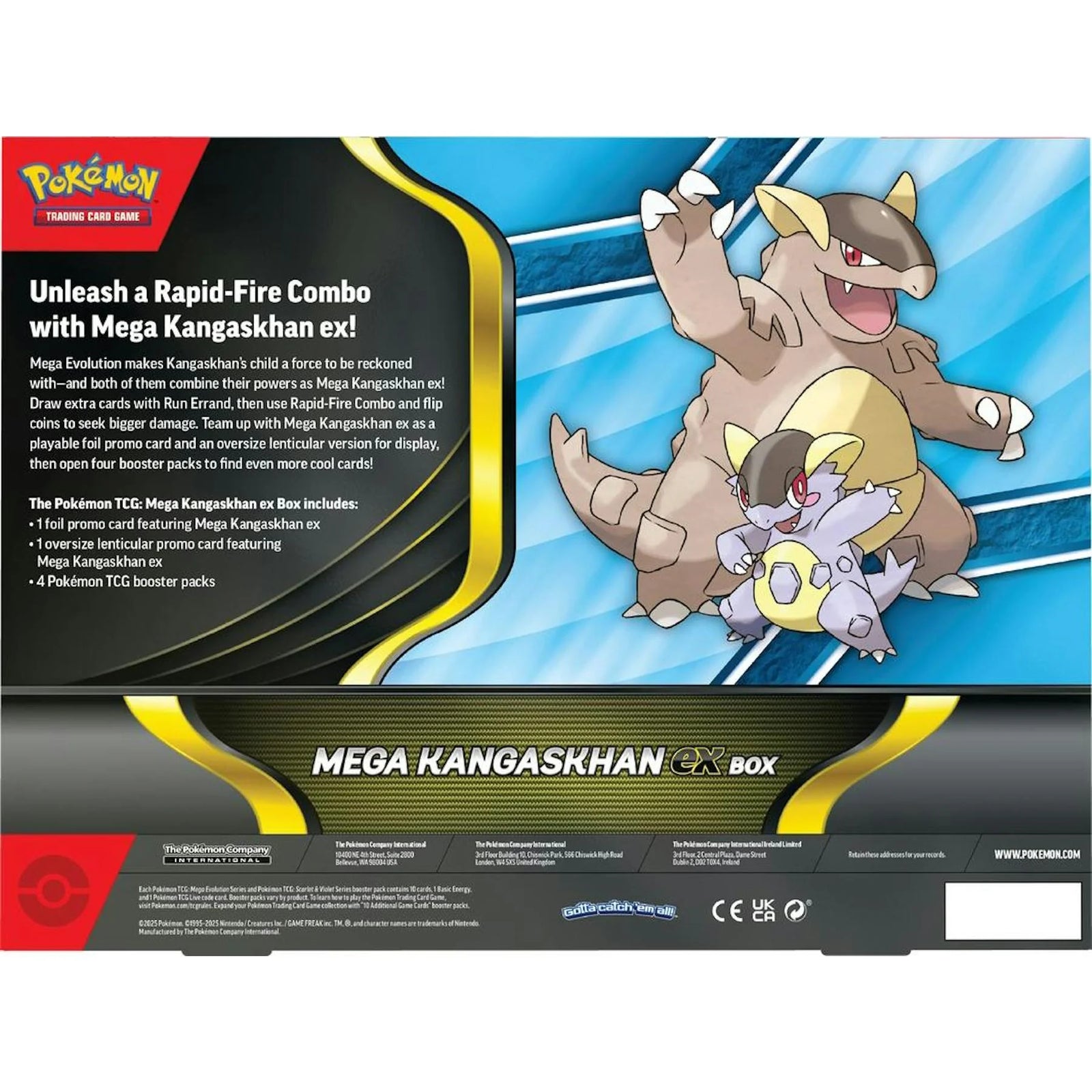 DRAFT - Pokemon Mega Kangaskhan ex Collection Box | Sealed