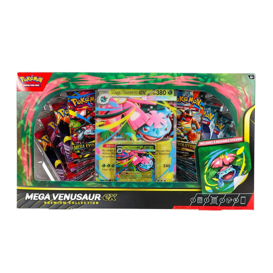 DRAFT - Pokemon Mega Venusaur ex Premium Collection Box | Sealed