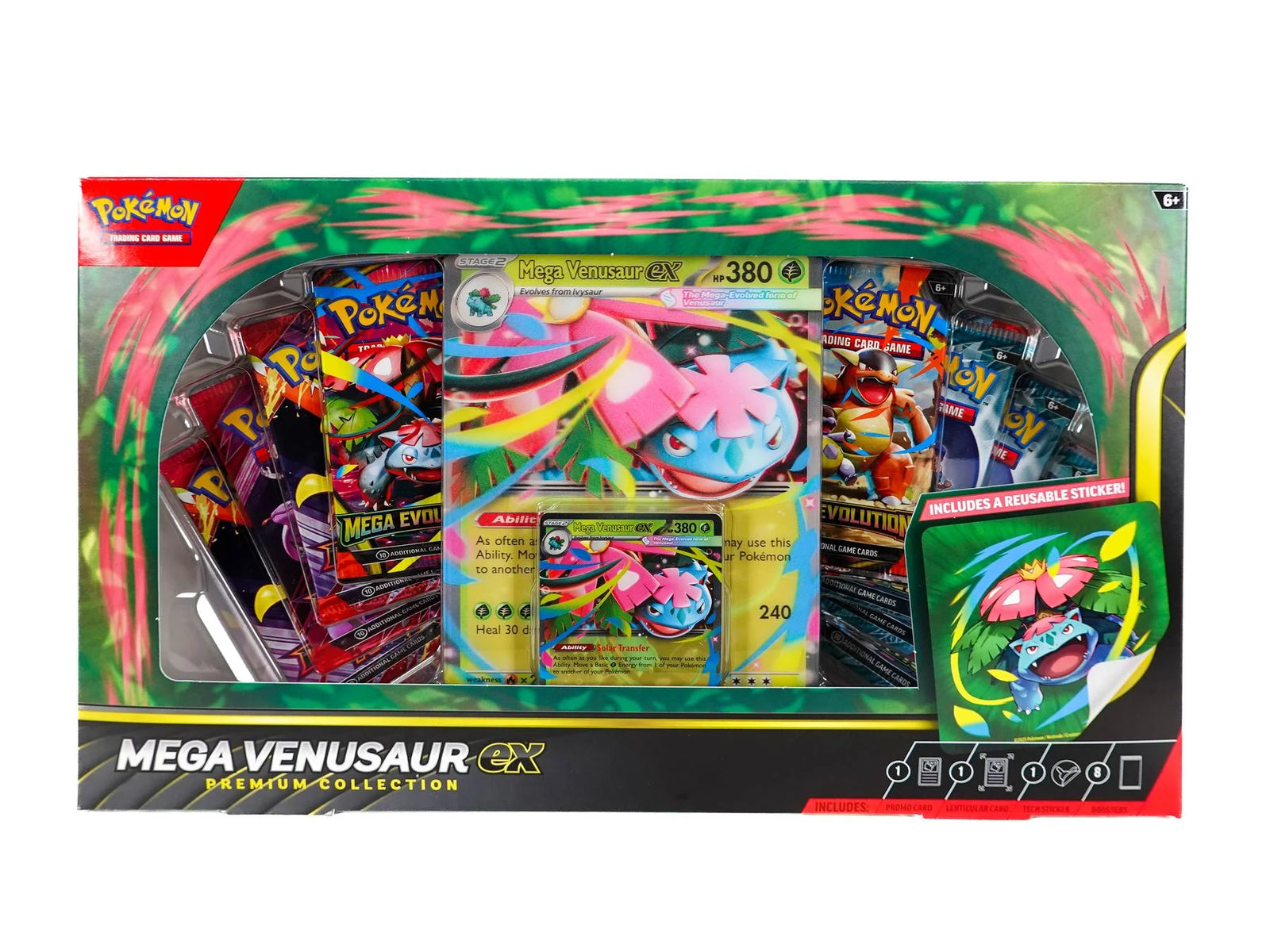 DRAFT - Pokemon Mega Venusaur ex Premium Collection Box | Sealed