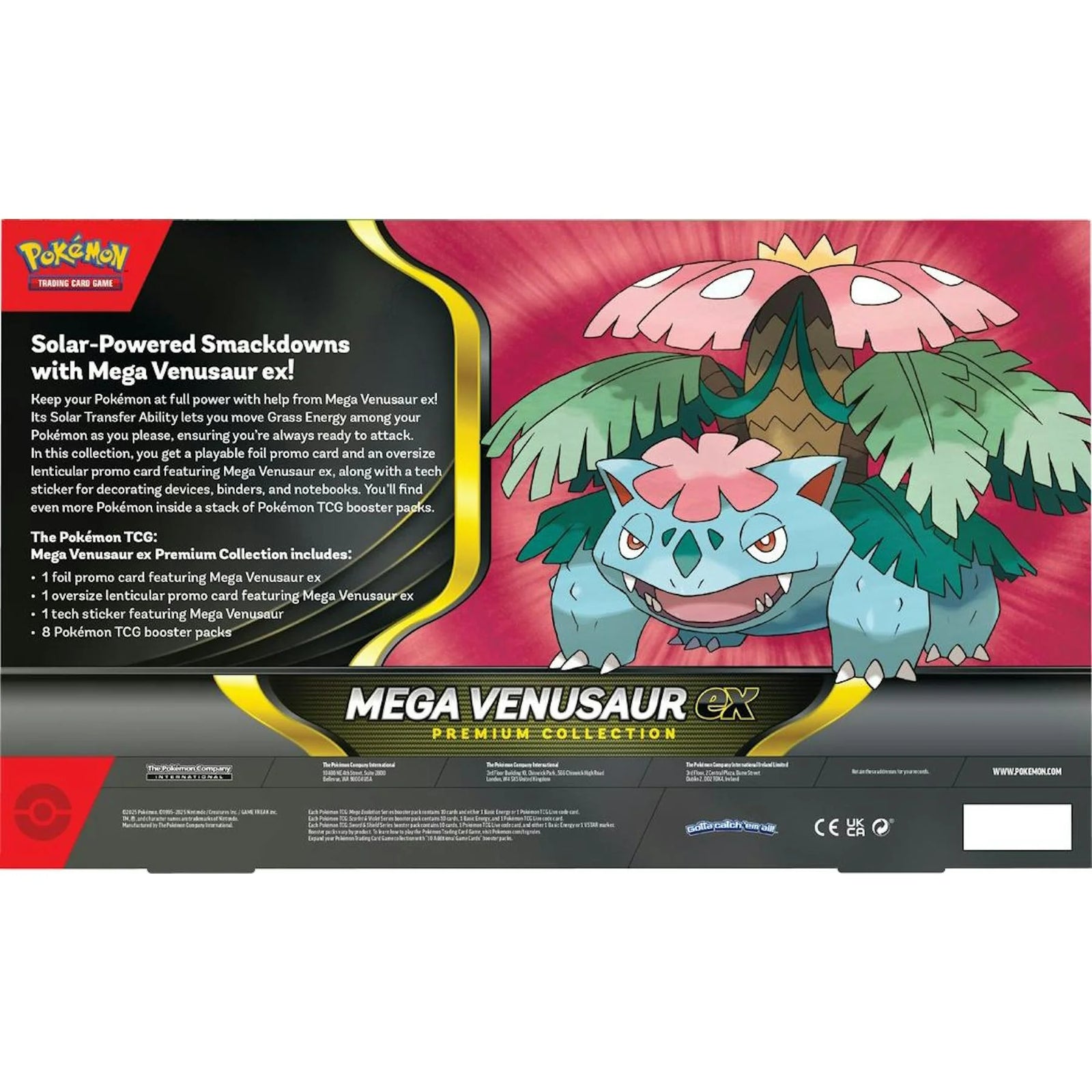 DRAFT - Pokemon Mega Venusaur ex Premium Collection Box | Sealed