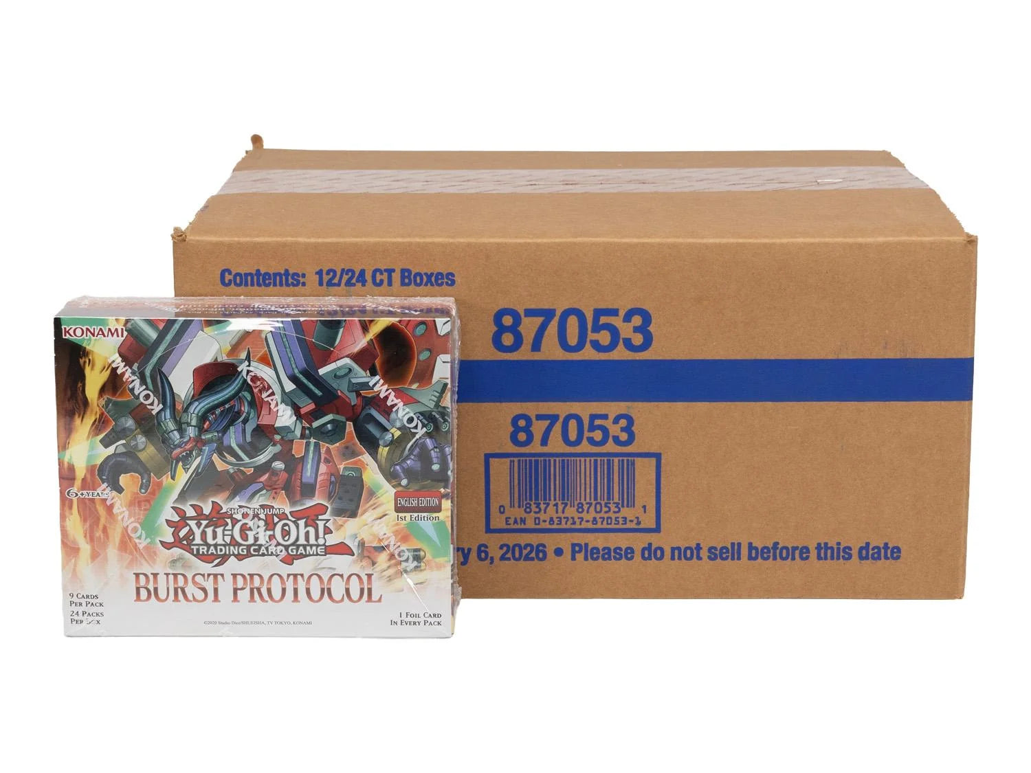 DRAFT - Yu-Gi-Oh Burst Protocol Booster 12-Box Case | Sealed