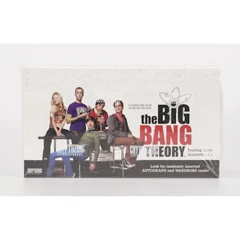 DRAFT - 2012 Cryptozoic The Big Bang Theory Seasons 1 & 2 Trading Cards Box
