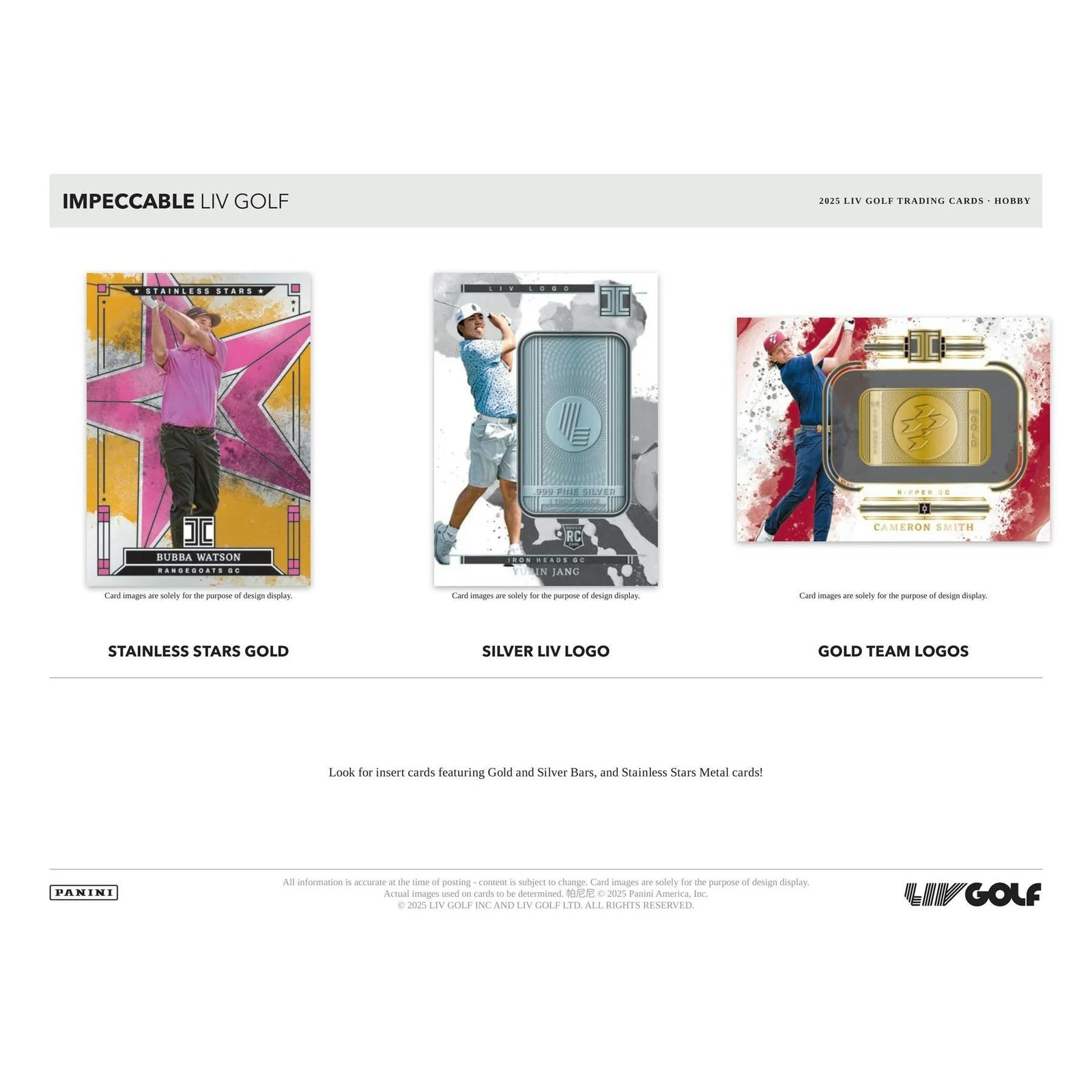 DRAFT - 2025 Panini Impeccable LIV Golf Hobby Box | dacardworld:BV9Y0IFX3S