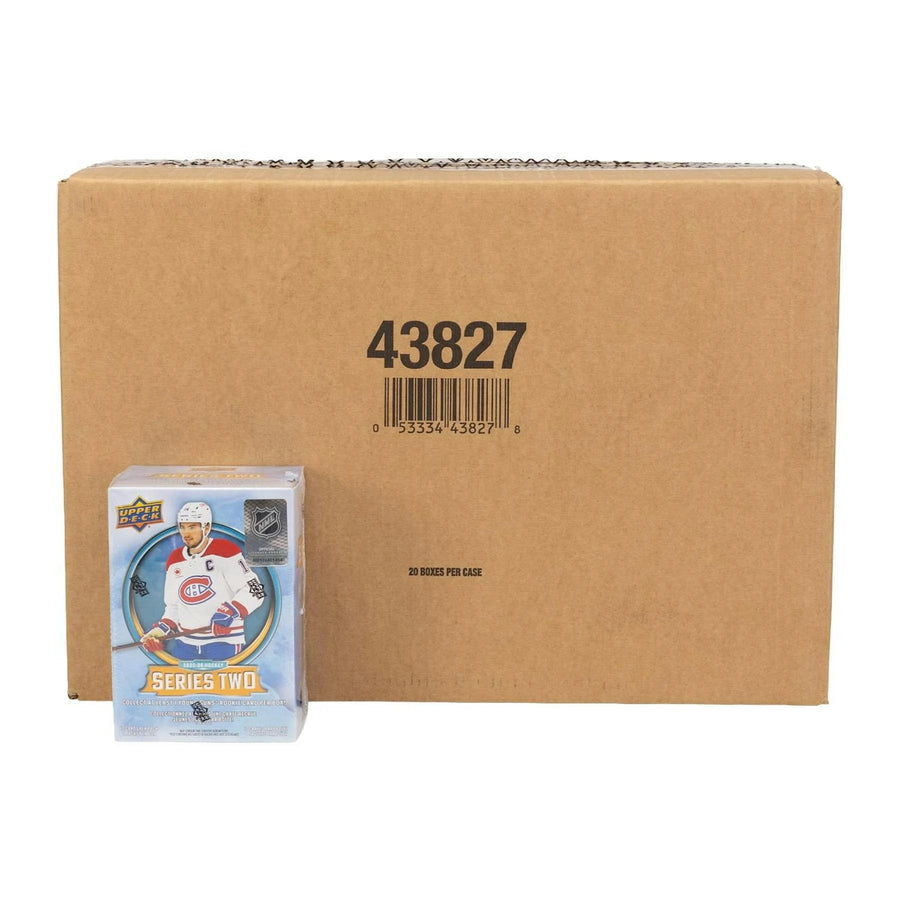 DRAFT - New 2025/26 Upper Deck Series 2 Hockey Blaster 20-Box Case