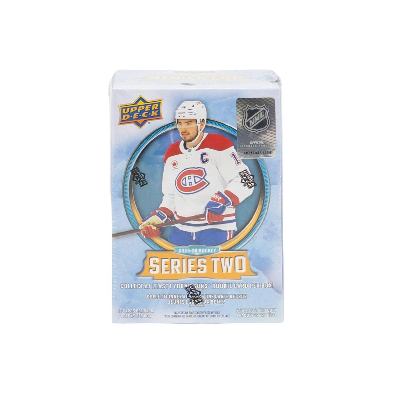 DRAFT - New 2025/26 Upper Deck Series 2 Hockey Blaster 20-Box Case