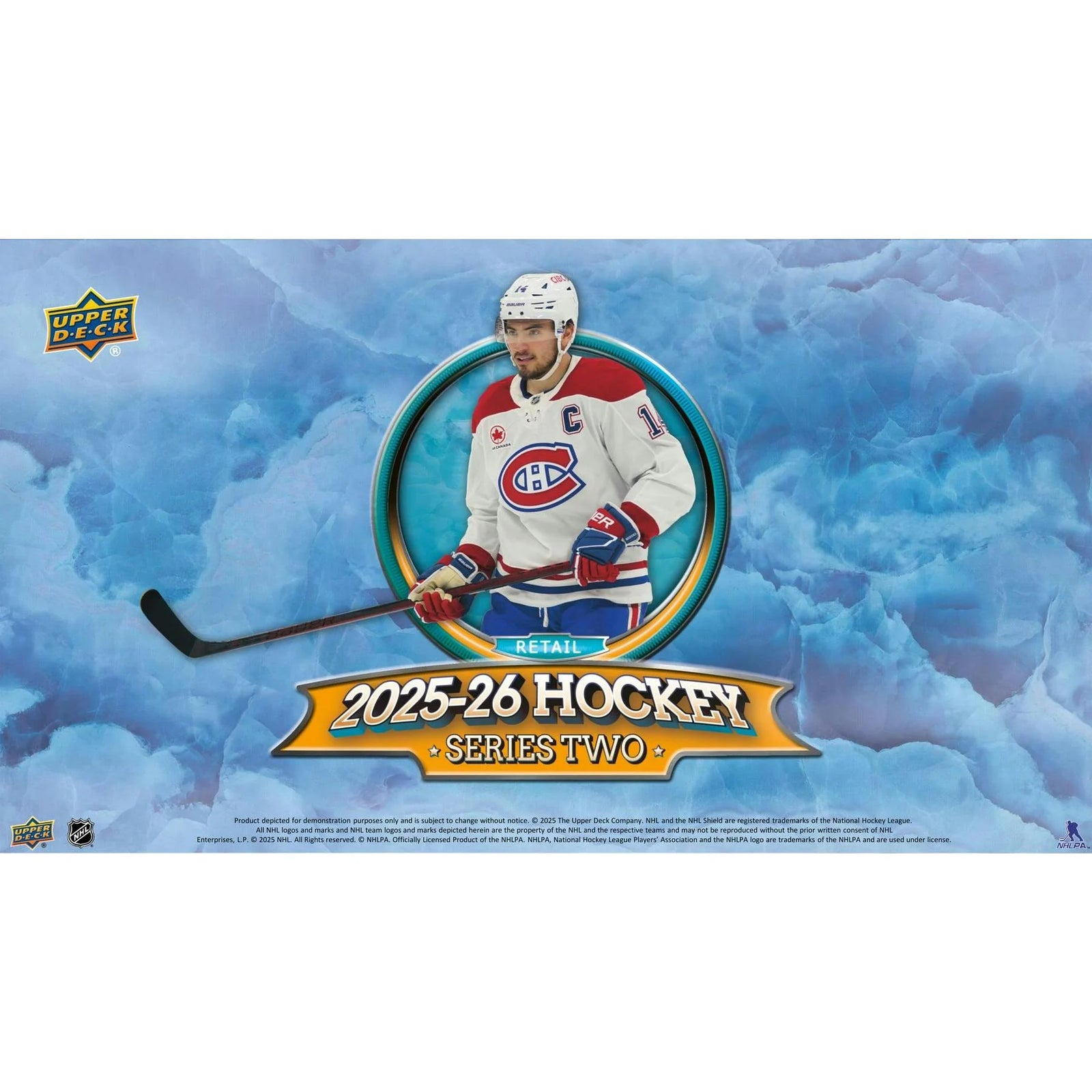 DRAFT - New 2025/26 Upper Deck Series 2 Hockey Blaster 20-Box Case