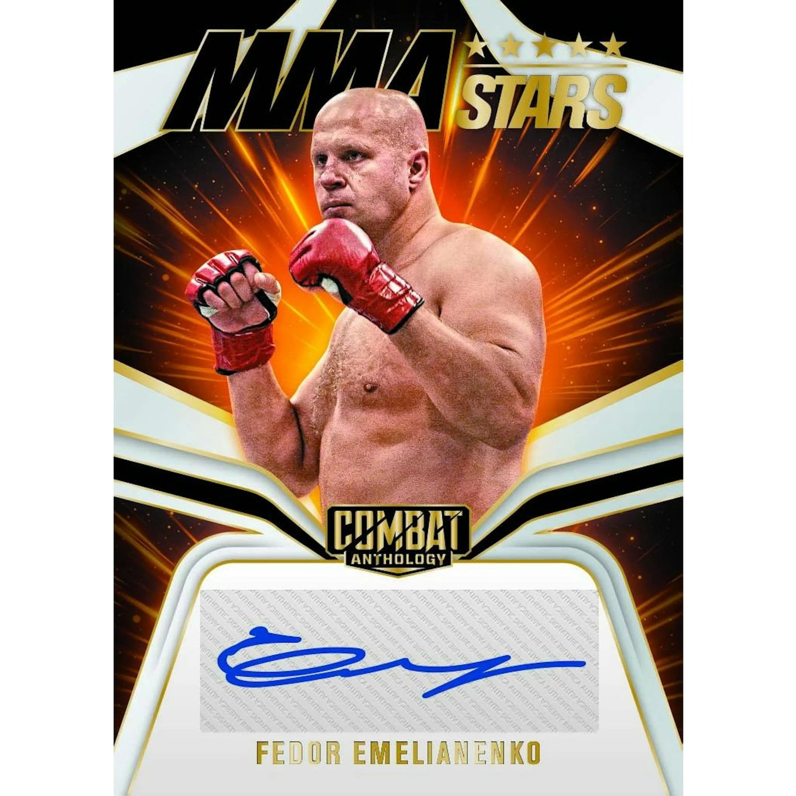 DRAFT - 2025 Panini Combat Anthology MMA Hobby Box | SKU BVA10LCUX3