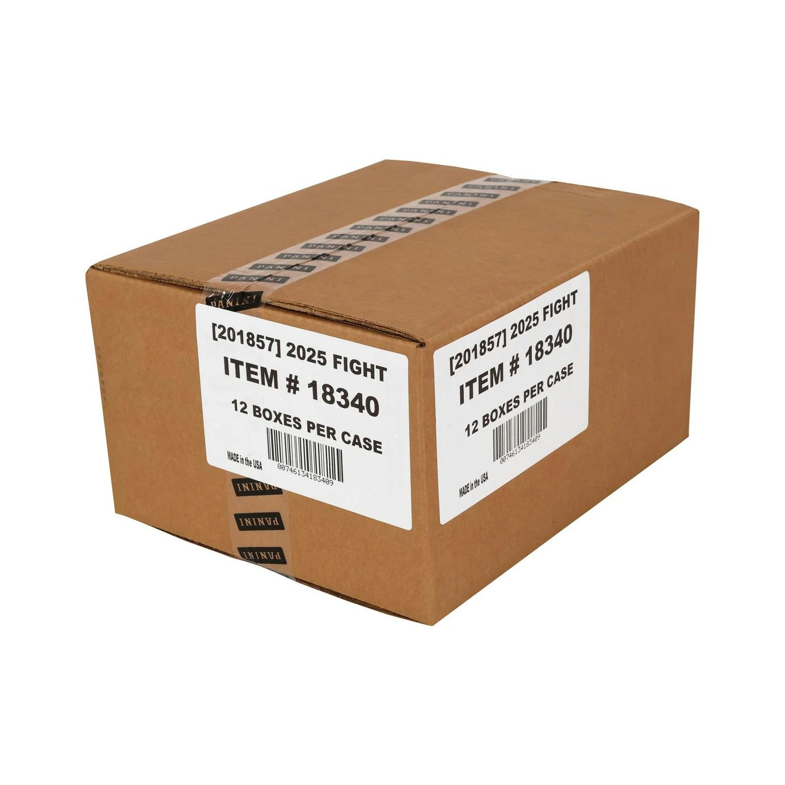 DRAFT - 2025 Panini Combat Anthology MMA Hobby 12-Box Case | Sealed