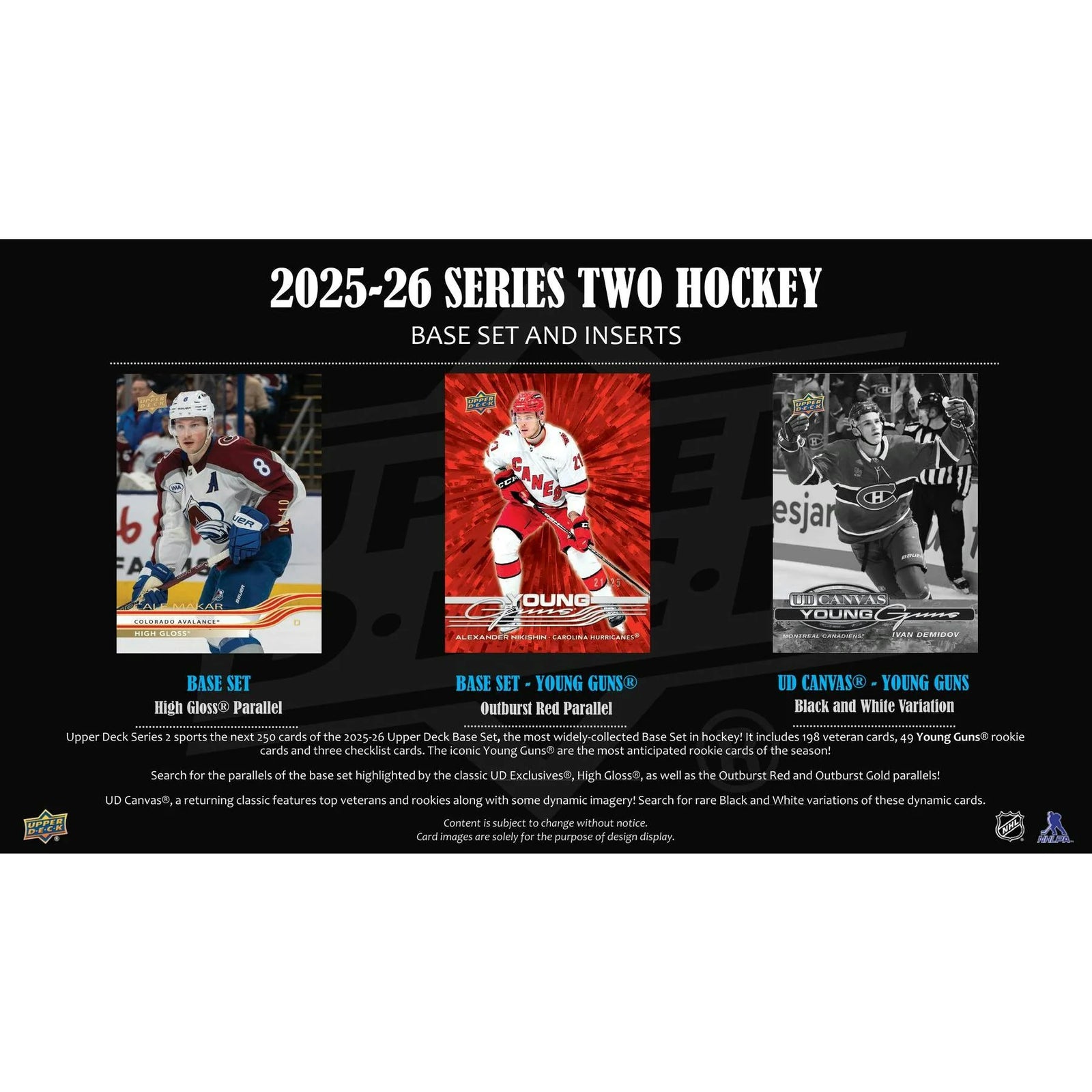 DRAFT - 2025/26 Upper Deck Series 2 Hockey Hobby Box