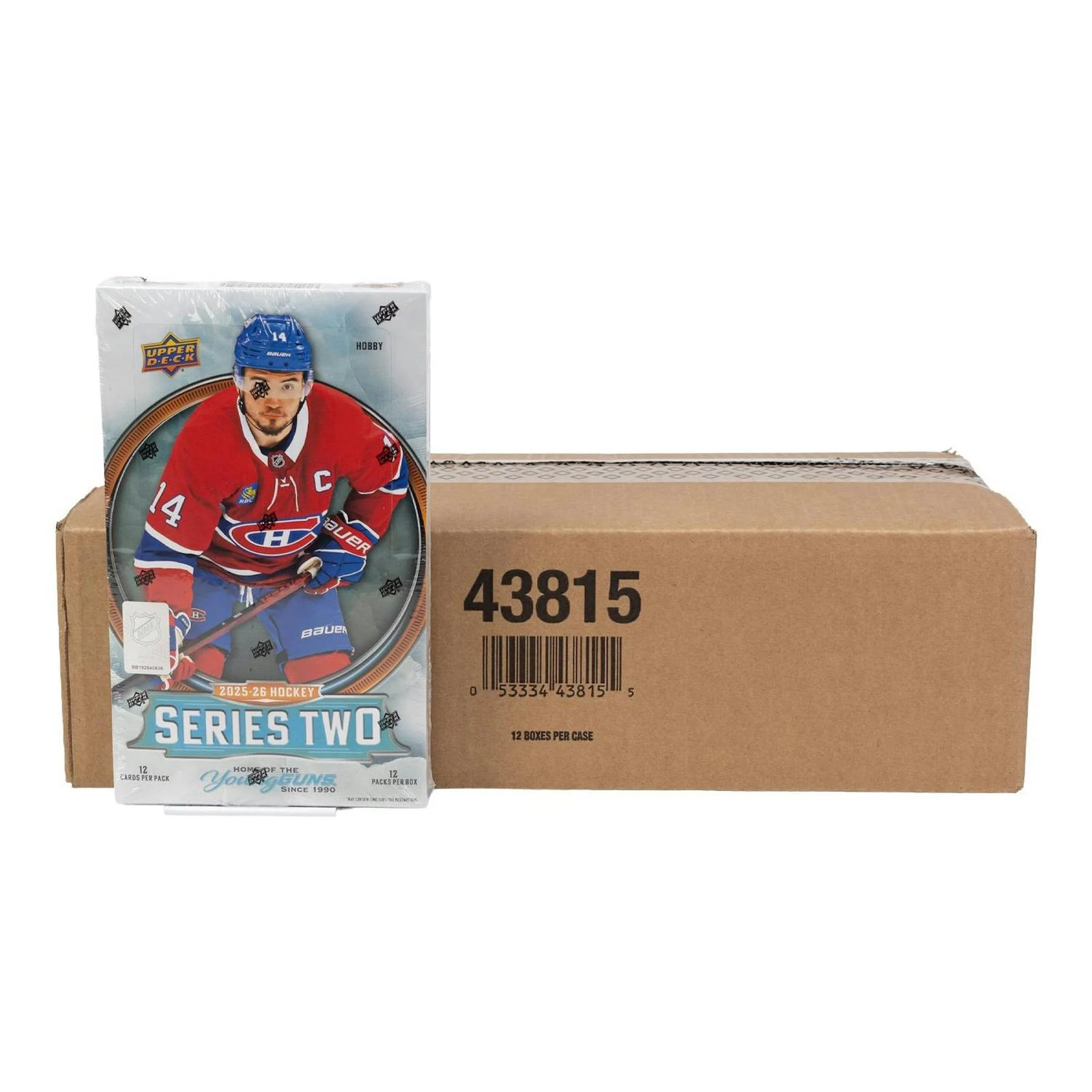 DRAFT - New 2025/26 Upper Deck Series 2 Hockey Hobby 12-Box Case
