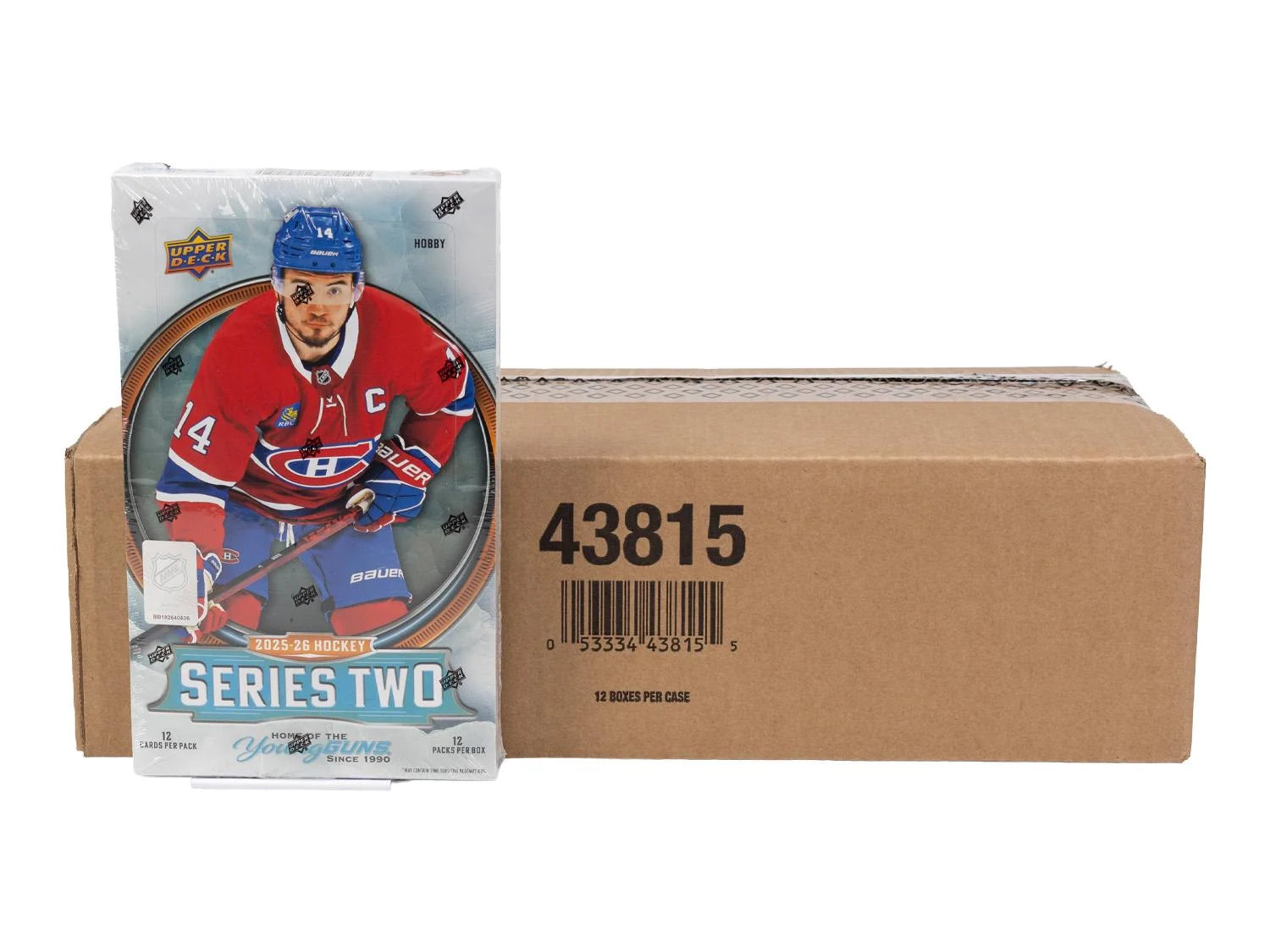 DRAFT - New 2025/26 Upper Deck Series 2 Hockey Hobby 12-Box Case