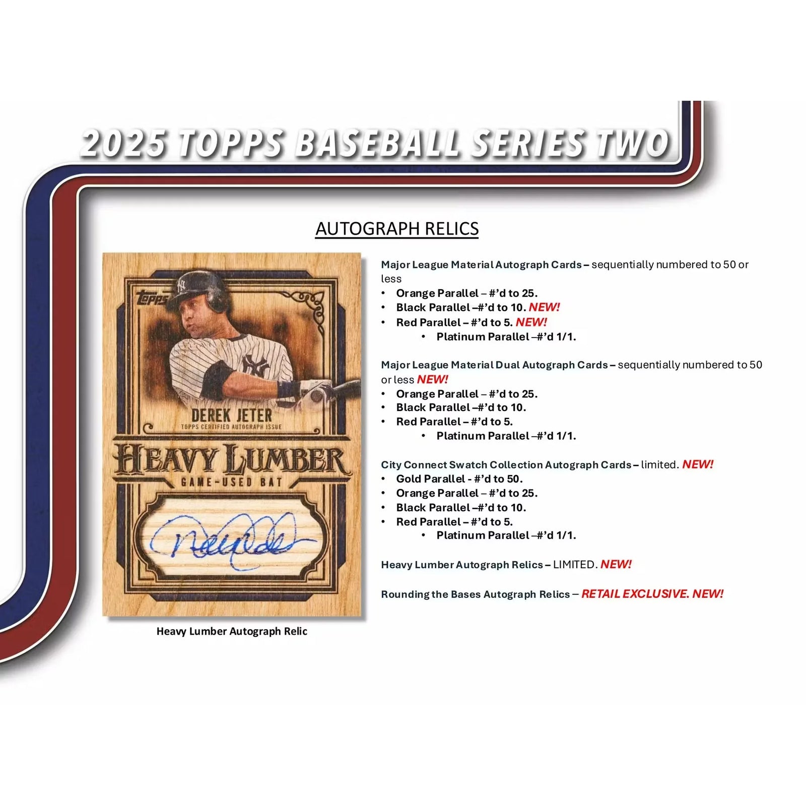 2025 Topps Series 2 Baseball Retail Box 20 Pack