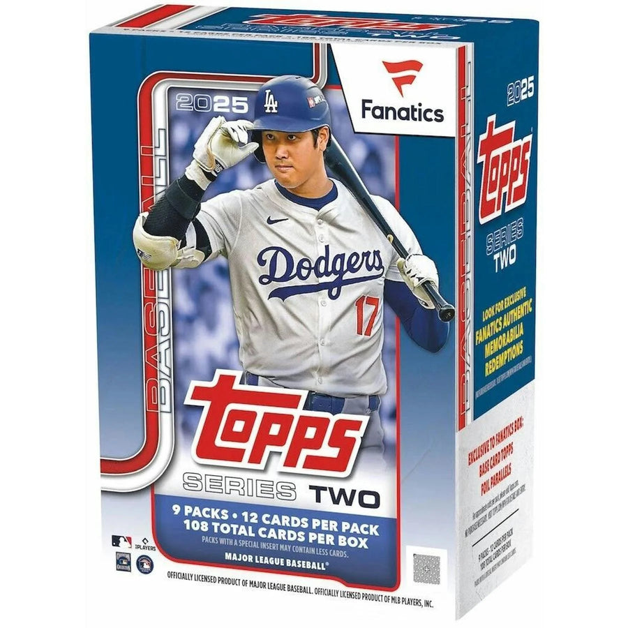 DRAFT - New 2025 Topps Series 2 Baseball Fanatics Blaster 40-Box Case