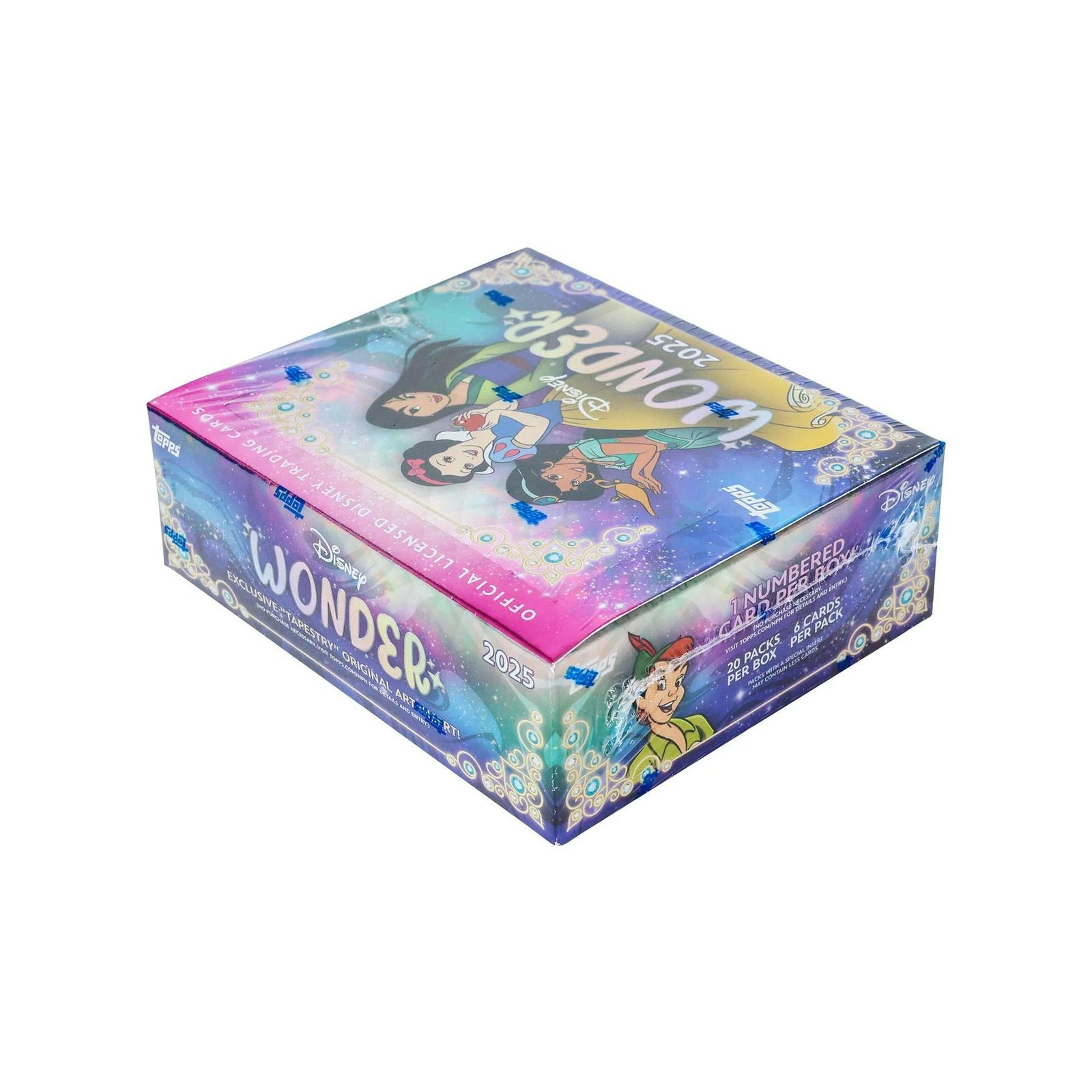DRAFT - 2025 Topps Disney Wonder Hobby 12-Box Case | SKU BVA20K123V