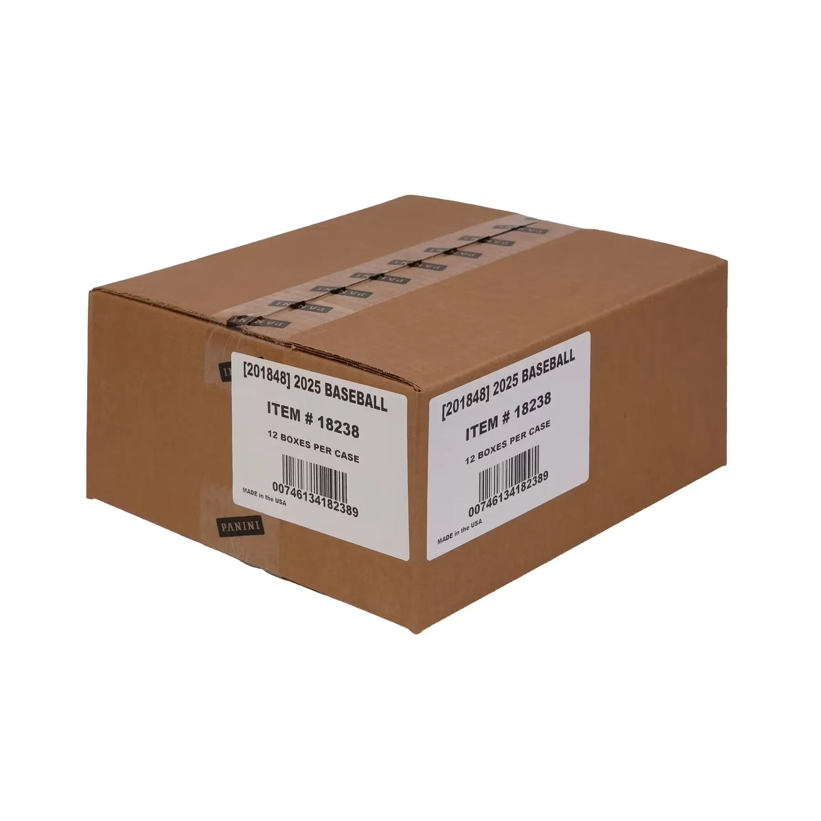 2025 Panini Select Baseball Hobby 12-Box Case (Ships Sealed Only)