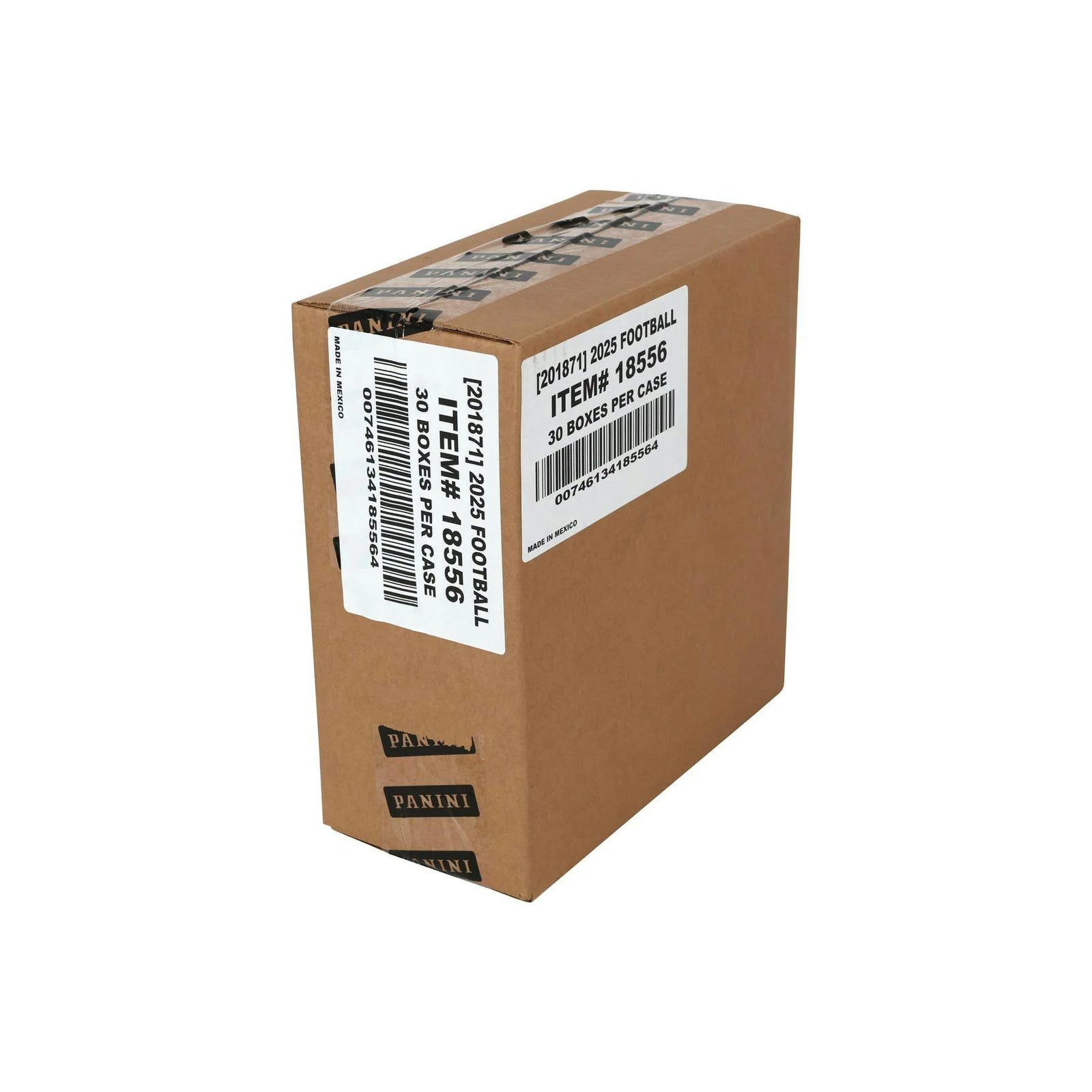 DRAFT - New 2025 Panini Donruss Football Winter Holiday 30-Tin Case (Box)