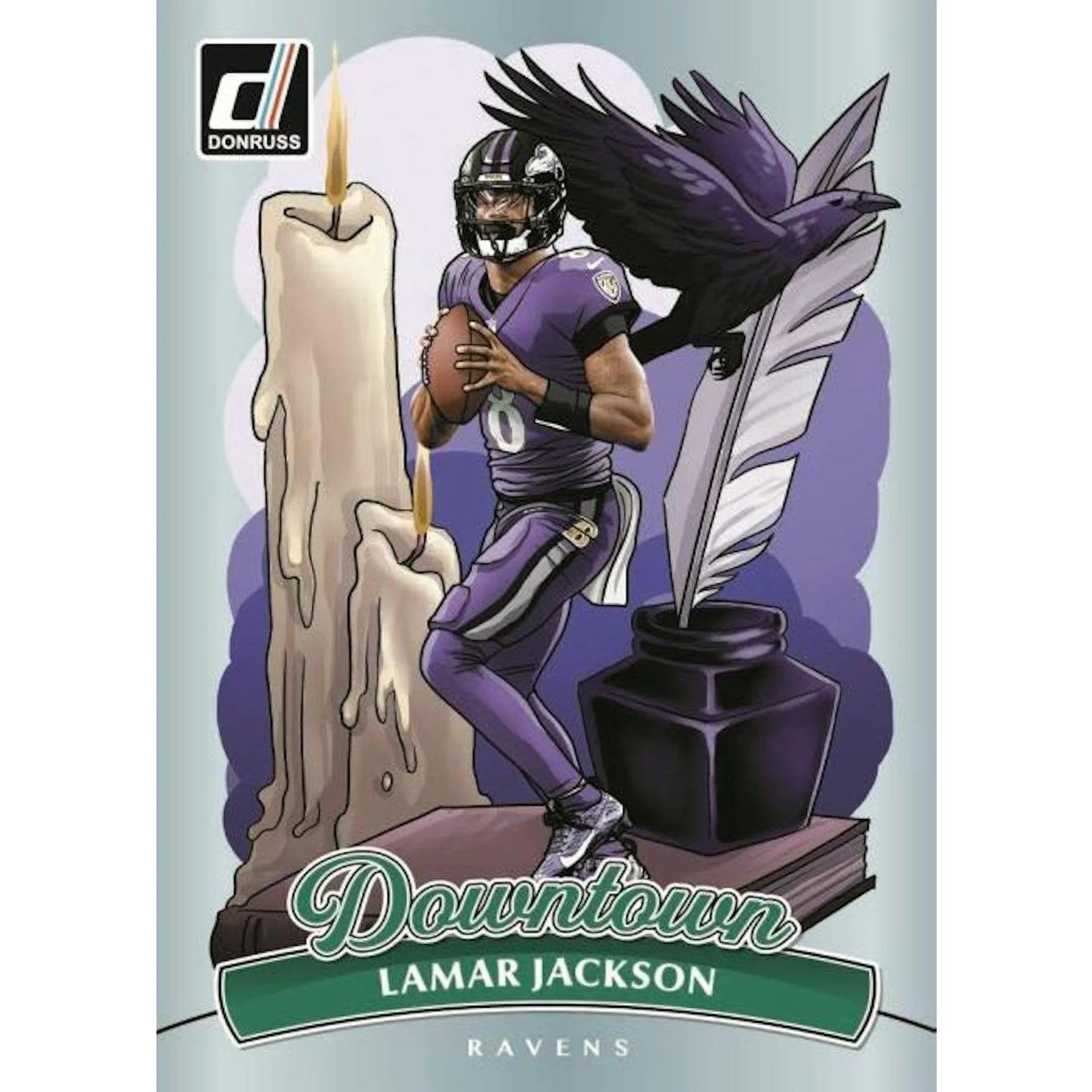 DRAFT - New 2025 Panini Donruss Football Winter Holiday 30-Tin Case (Box)