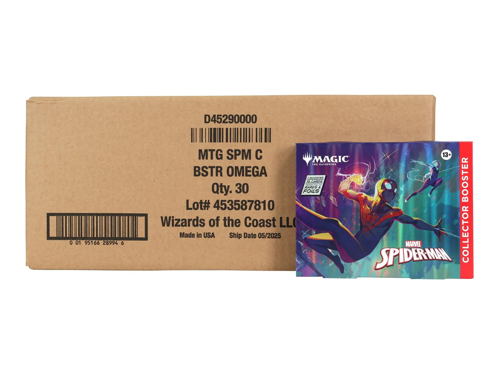 DRAFT - Magic the Gathering Marvel's Spider-Man Collector Omega 30-Pack Booster Case