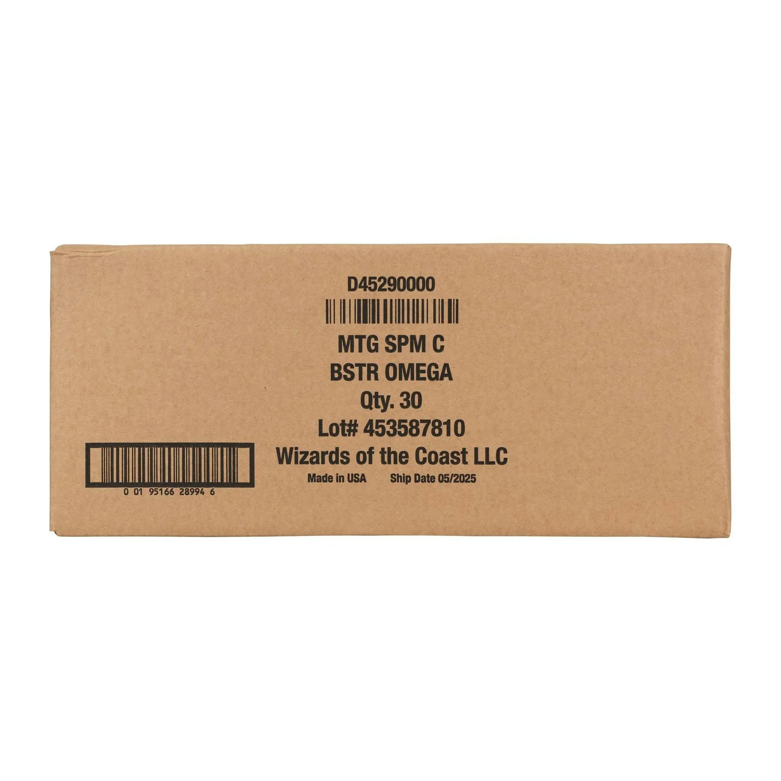 DRAFT - Magic the Gathering Marvel's Spider-Man Collector Omega 30-Pack Booster Case